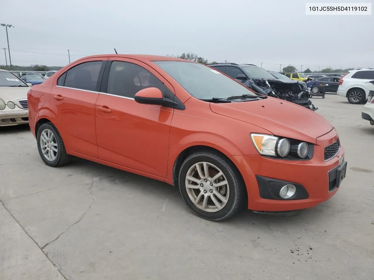 2013 Chevrolet Sonic Lt VIN: 1G1JC5SH5D4119102 Lot: 79833744