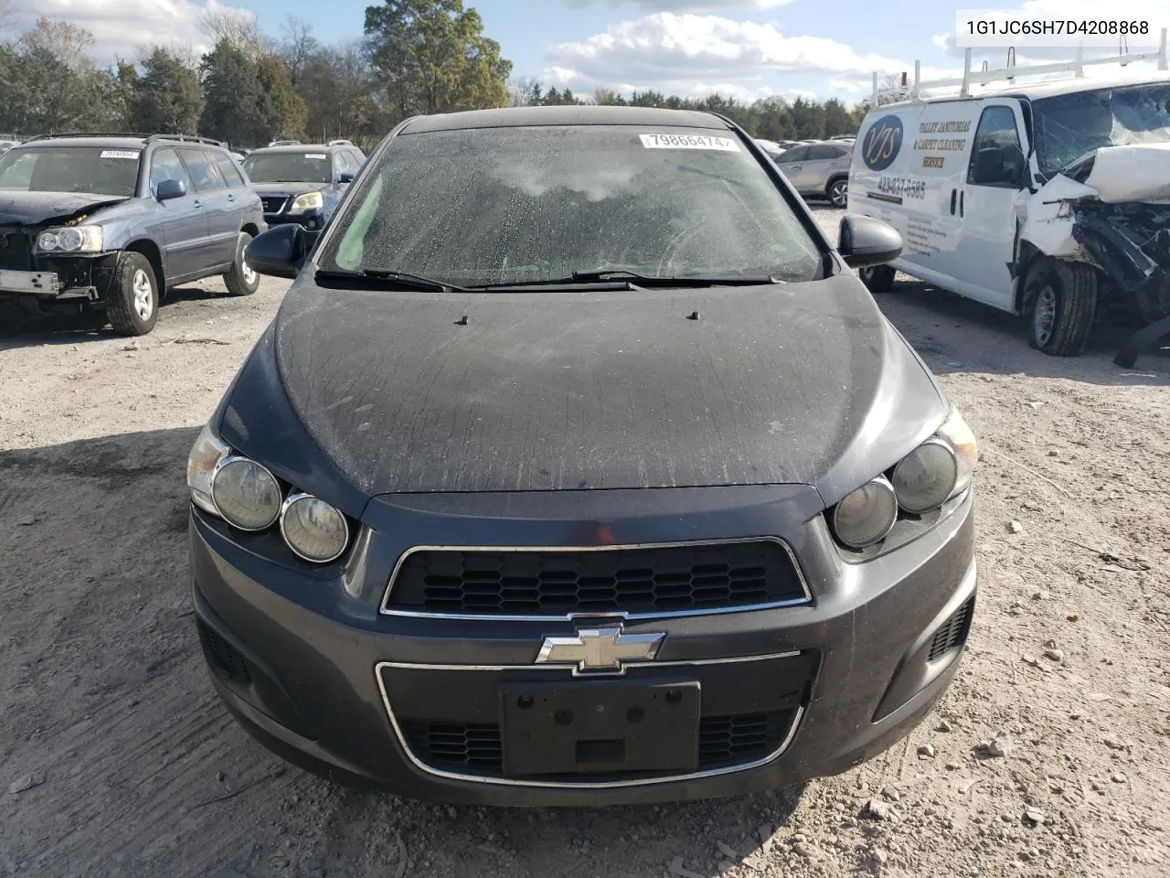 2013 Chevrolet Sonic Lt VIN: 1G1JC6SH7D4208868 Lot: 79866474