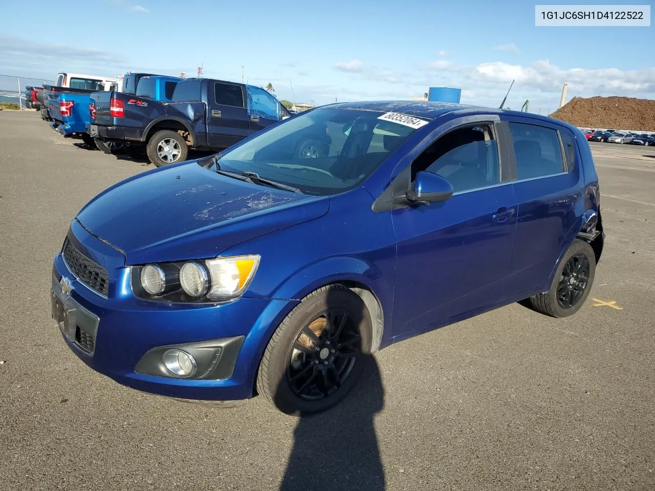 2013 Chevrolet Sonic Lt VIN: 1G1JC6SH1D4122522 Lot: 80352064