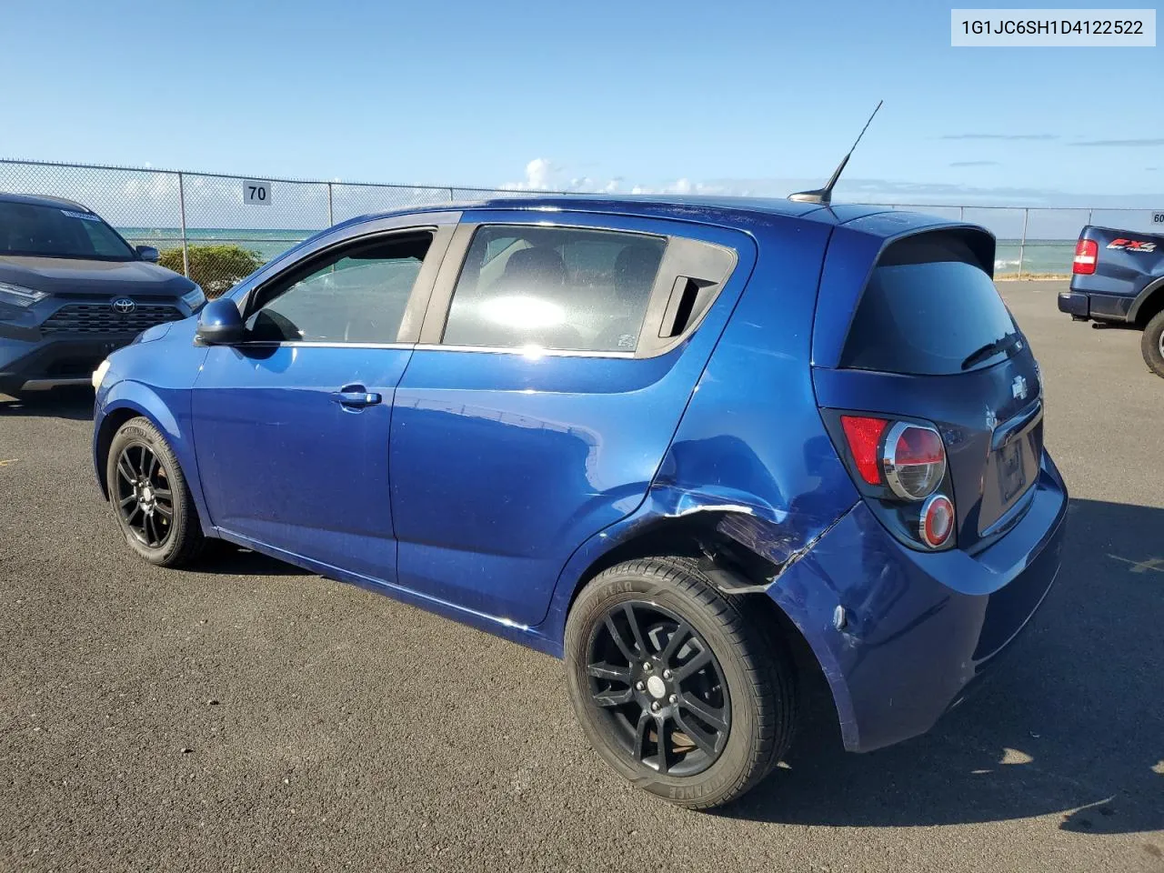 2013 Chevrolet Sonic Lt VIN: 1G1JC6SH1D4122522 Lot: 80352064