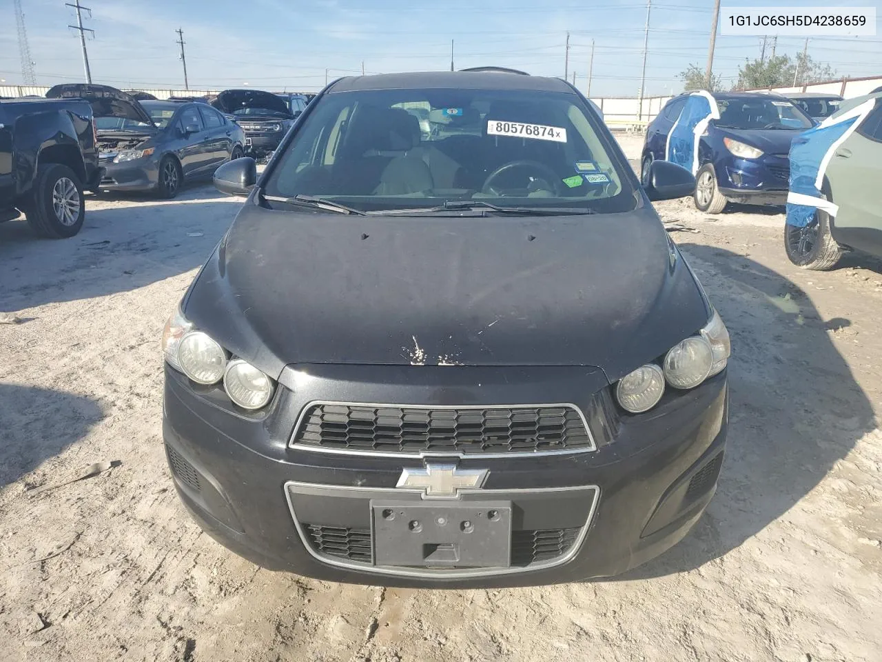 2013 Chevrolet Sonic Lt VIN: 1G1JC6SH5D4238659 Lot: 80576874