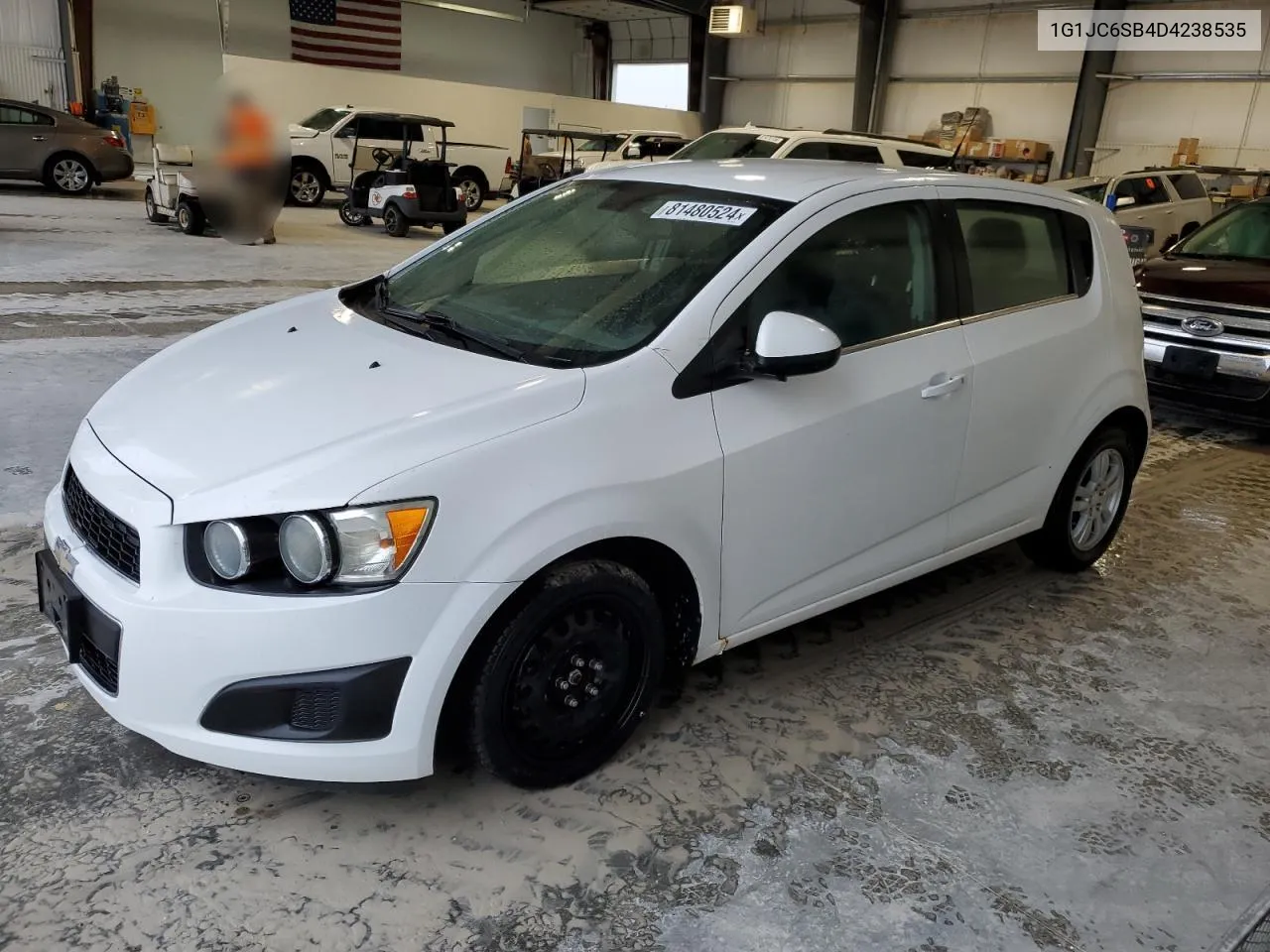 2013 Chevrolet Sonic Lt VIN: 1G1JC6SB4D4238535 Lot: 81480524