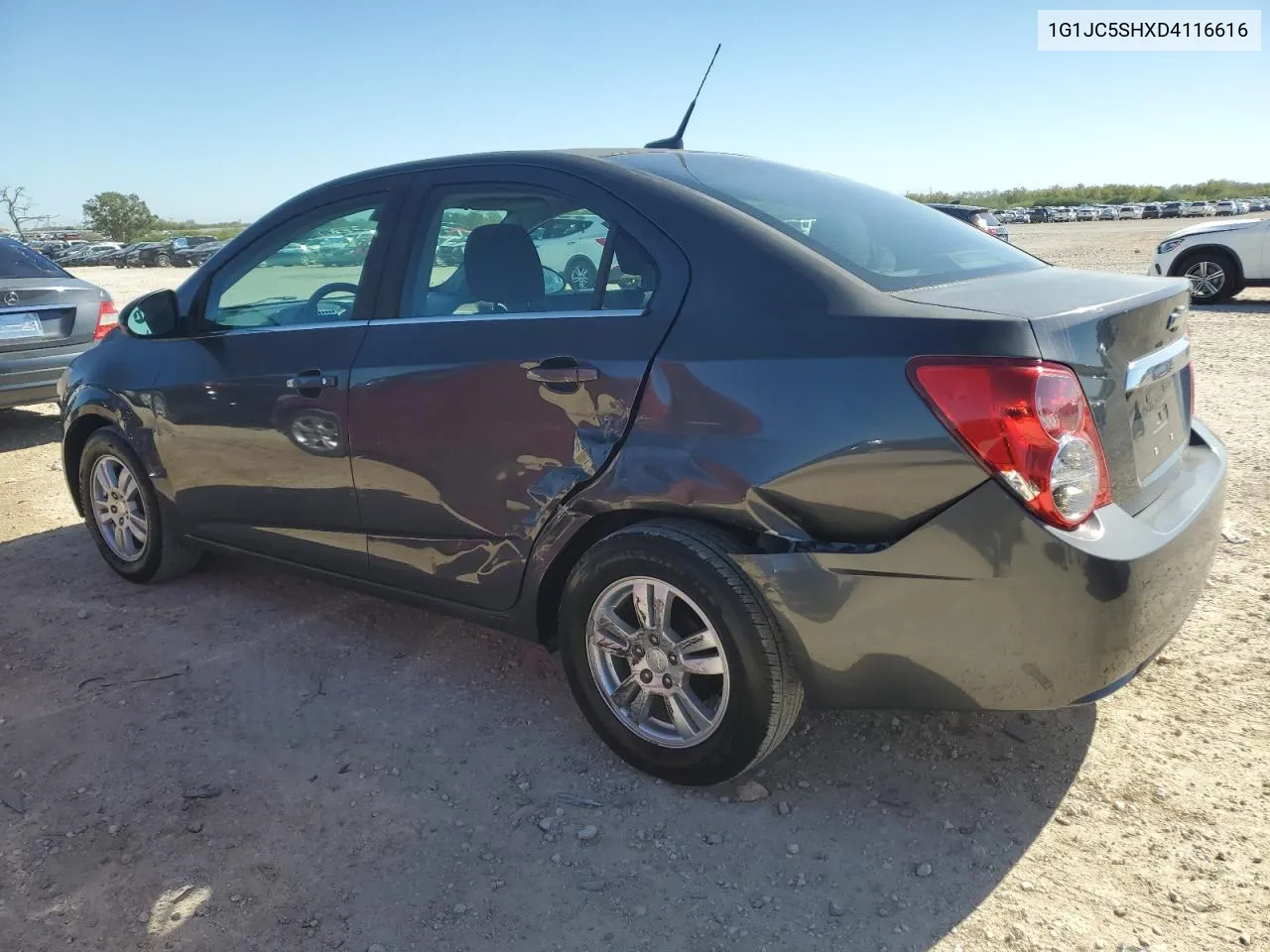 2013 Chevrolet Sonic Lt VIN: 1G1JC5SHXD4116616 Lot: 81669304