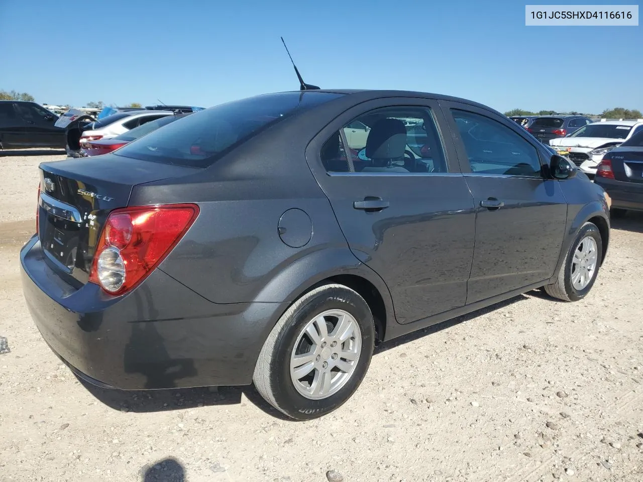 2013 Chevrolet Sonic Lt VIN: 1G1JC5SHXD4116616 Lot: 81669304