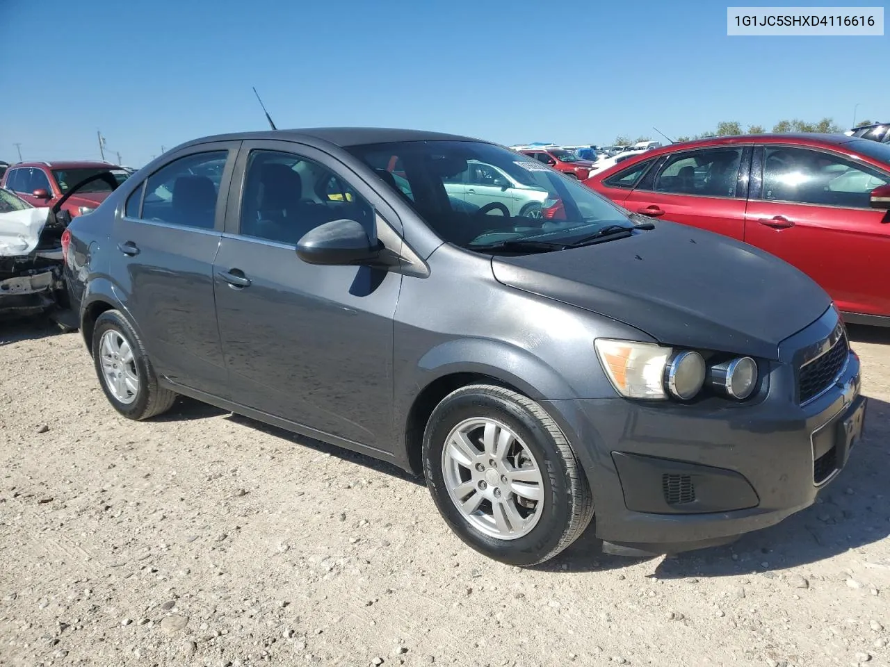 2013 Chevrolet Sonic Lt VIN: 1G1JC5SHXD4116616 Lot: 81669304