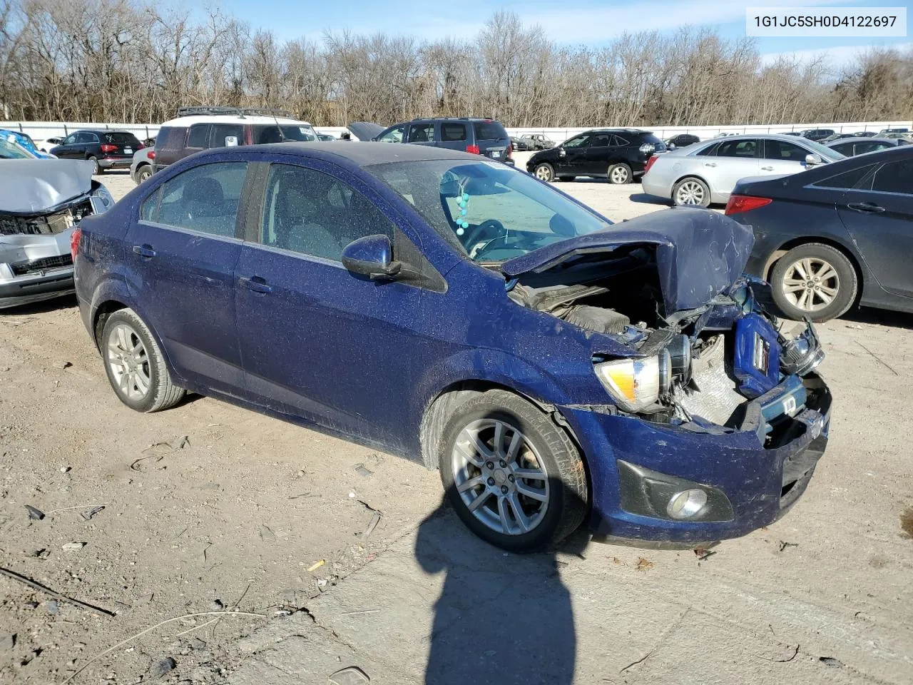 1G1JC5SH0D4122697 2013 Chevrolet Sonic Lt