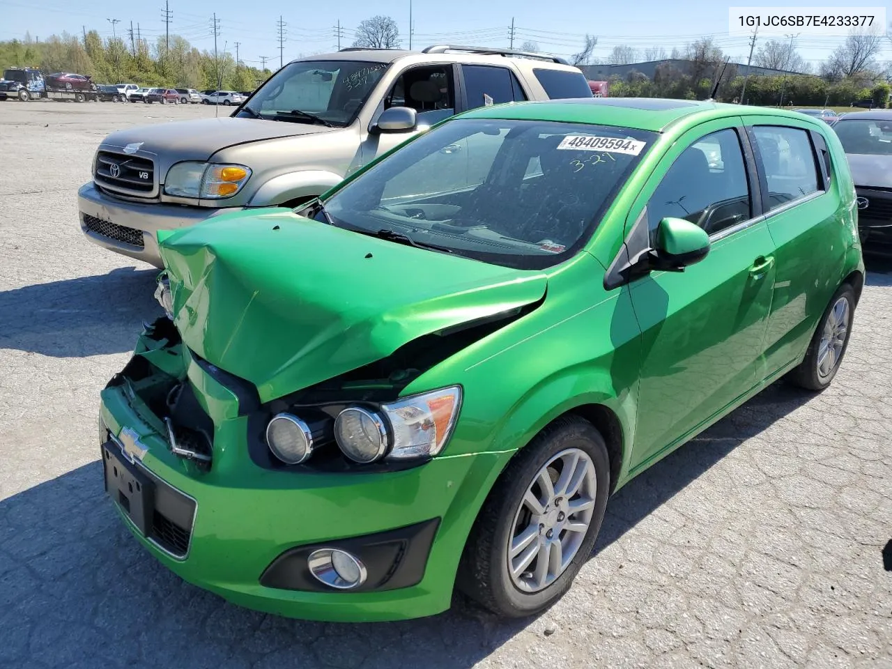 2014 Chevrolet Sonic Lt VIN: 1G1JC6SB7E4233377 Lot: 48409594