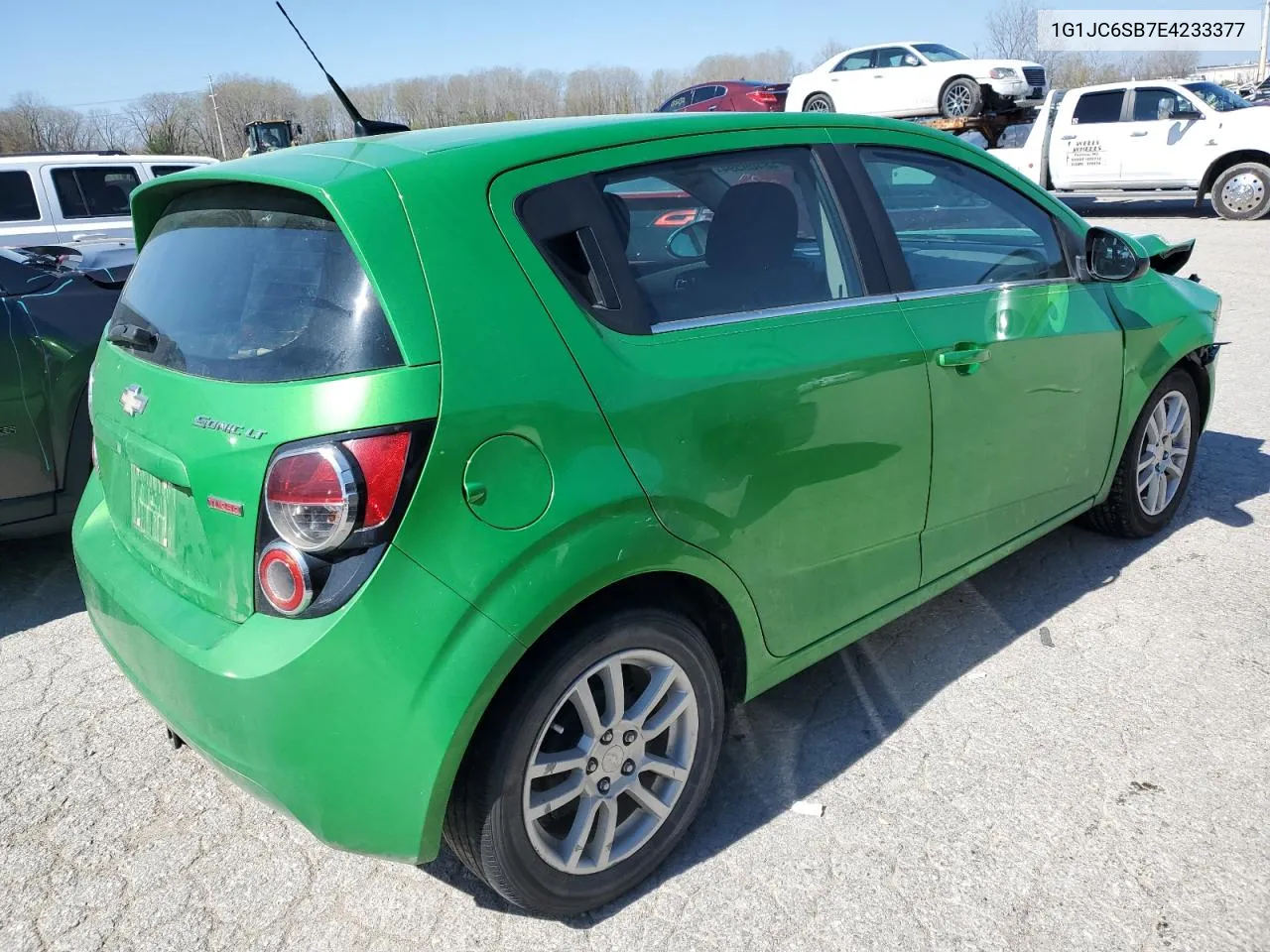 1G1JC6SB7E4233377 2014 Chevrolet Sonic Lt