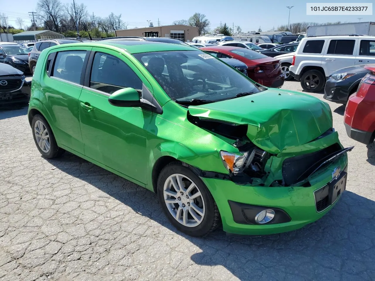 1G1JC6SB7E4233377 2014 Chevrolet Sonic Lt