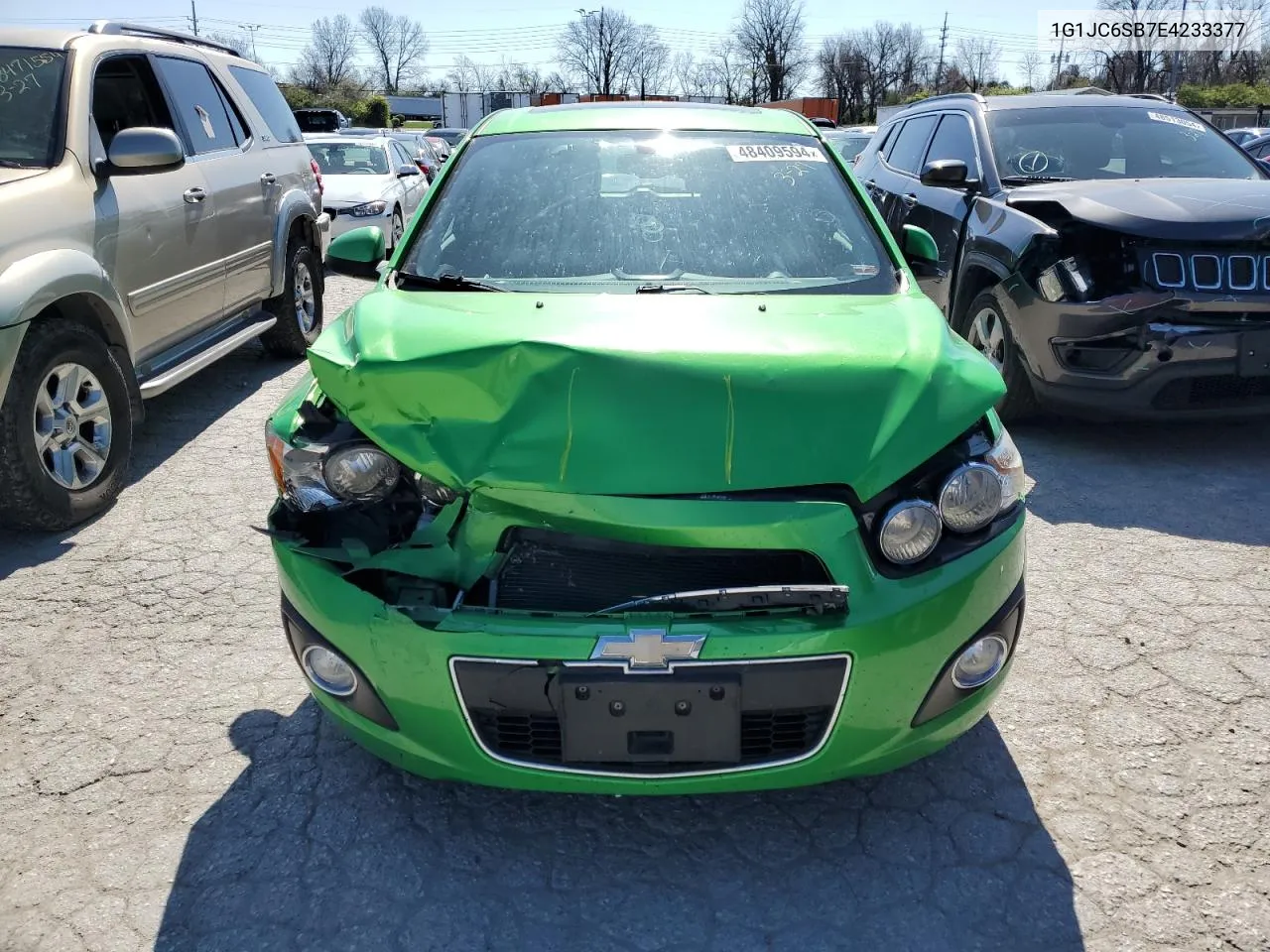 1G1JC6SB7E4233377 2014 Chevrolet Sonic Lt