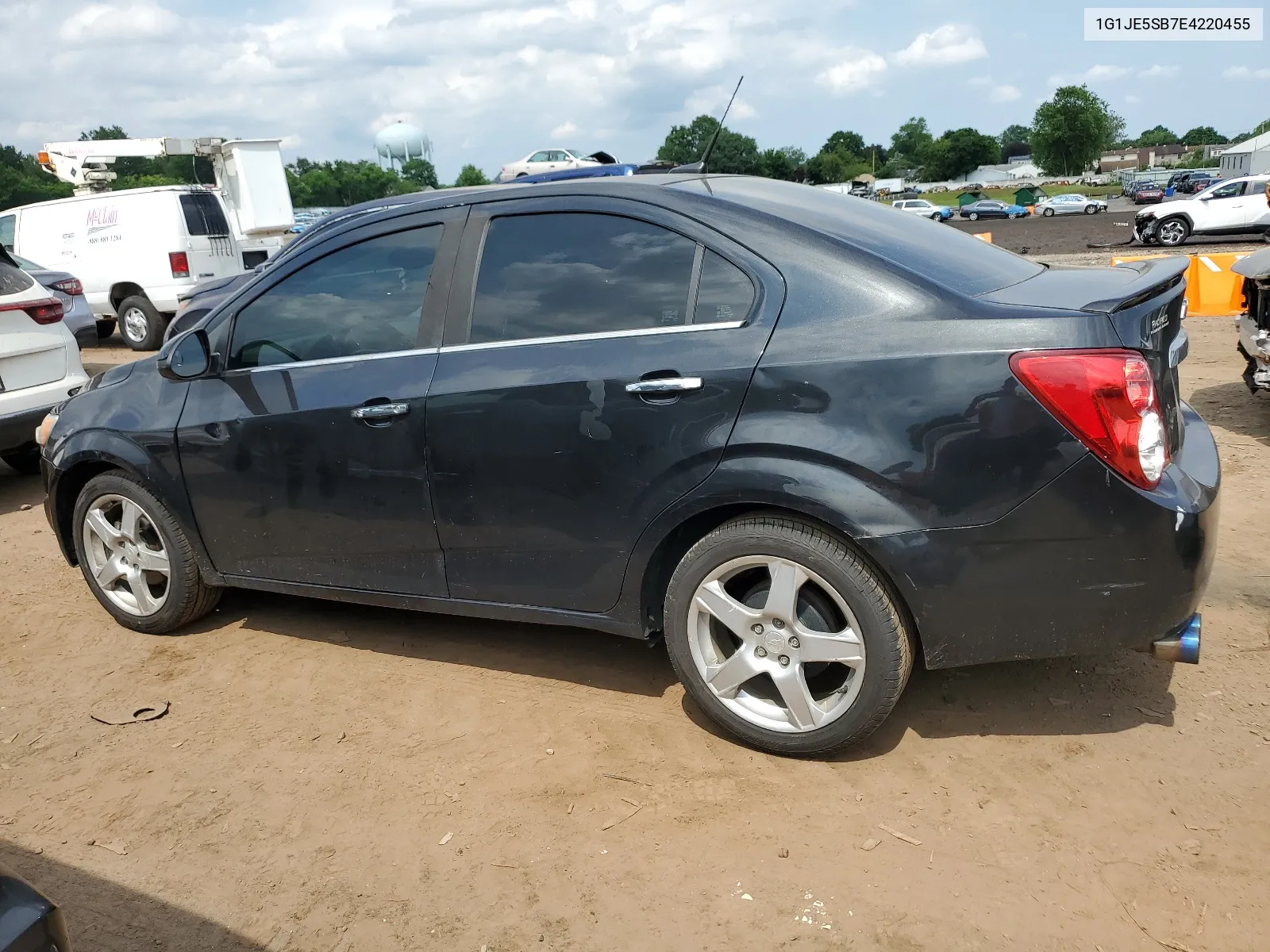 2014 Chevrolet Sonic Ltz VIN: 1G1JE5SB7E4220455 Lot: 57258284