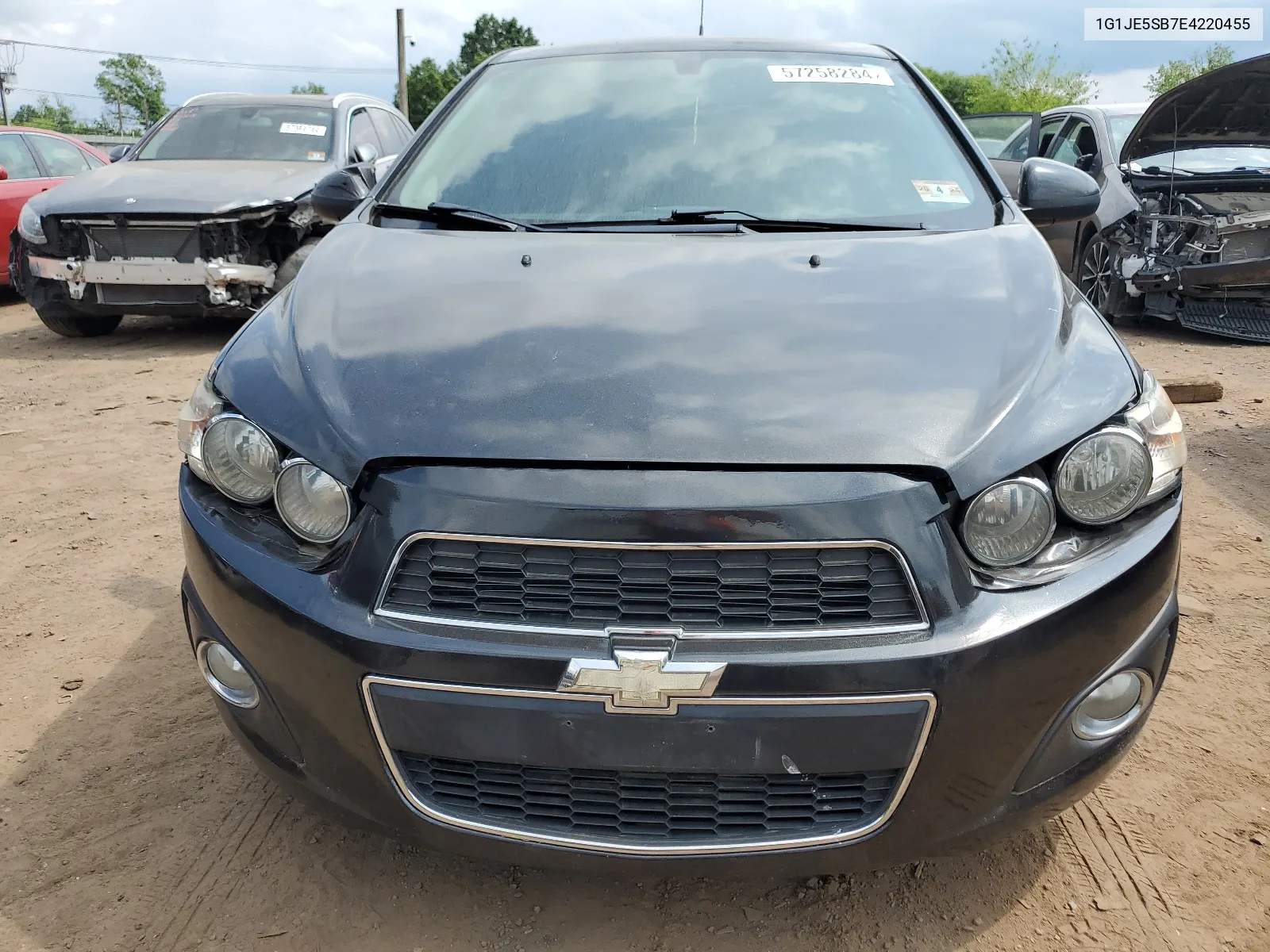 1G1JE5SB7E4220455 2014 Chevrolet Sonic Ltz