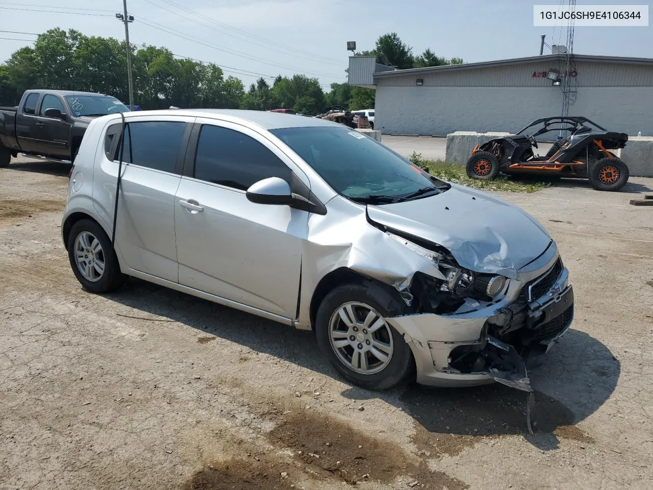 2014 Chevrolet Sonic Lt VIN: 1G1JC6SH9E4106344 Lot: 59299724