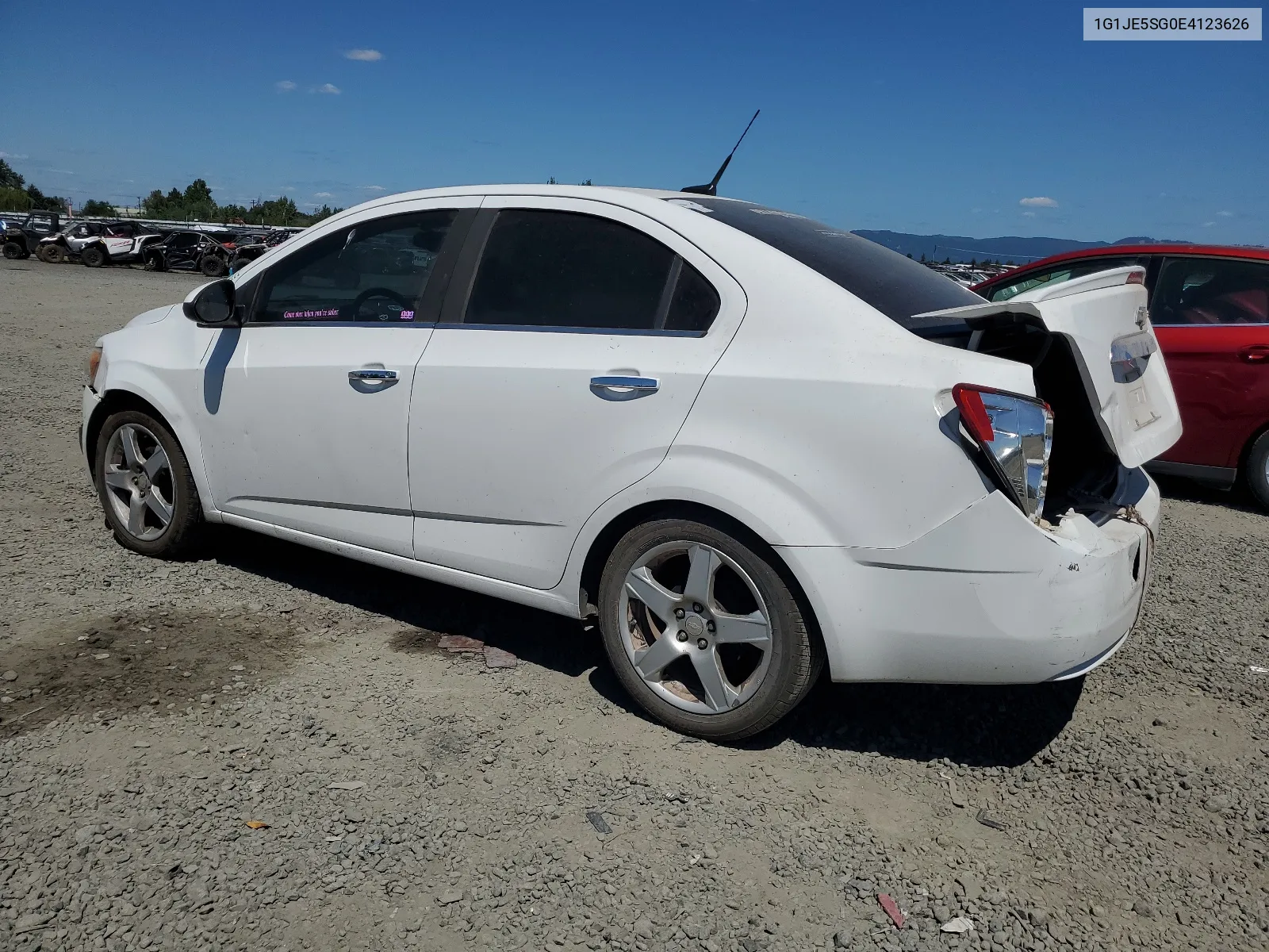 2014 Chevrolet Sonic Ltz VIN: 1G1JE5SG0E4123626 Lot: 61103254