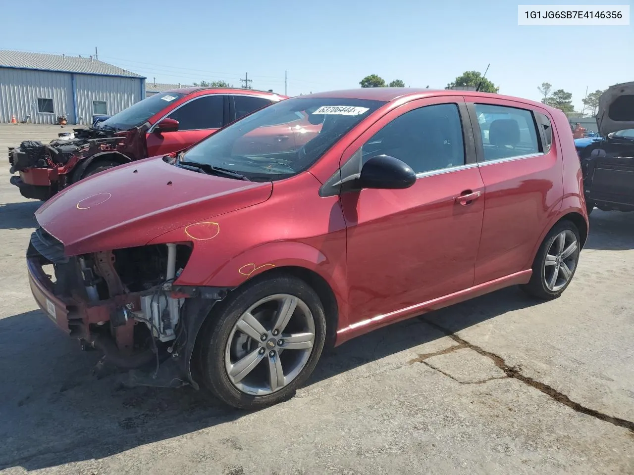 2014 Chevrolet Sonic Rs VIN: 1G1JG6SB7E4146356 Lot: 63706444