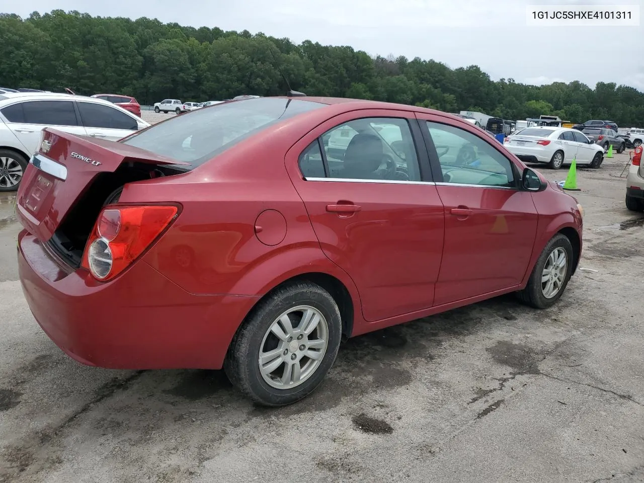 1G1JC5SHXE4101311 2014 Chevrolet Sonic Lt