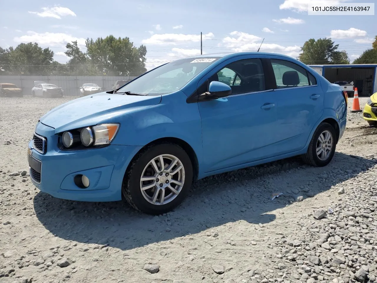 2014 Chevrolet Sonic Lt VIN: 1G1JC5SH2E4163947 Lot: 64984734