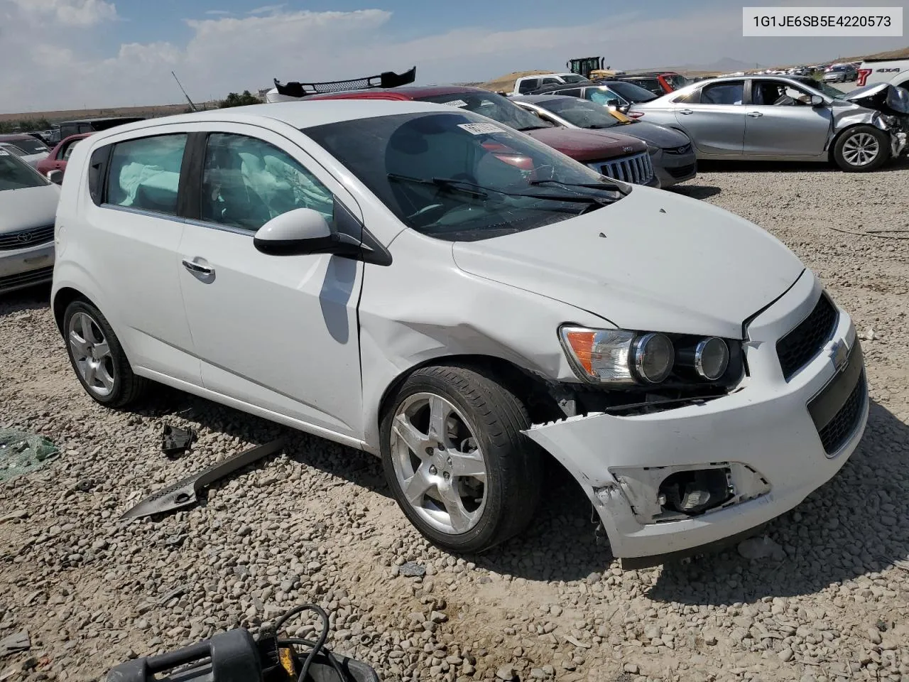 1G1JE6SB5E4220573 2014 Chevrolet Sonic Ltz