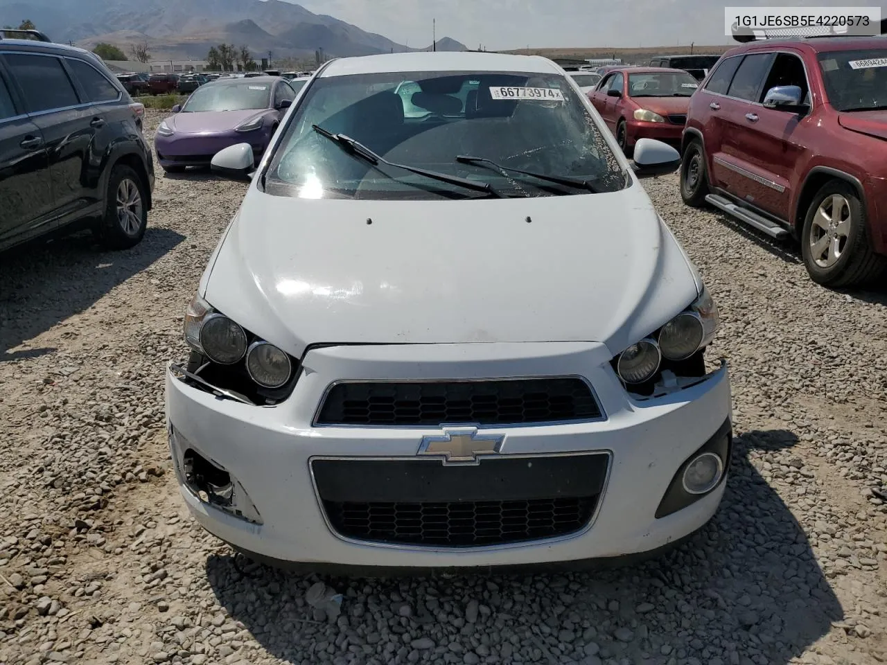 1G1JE6SB5E4220573 2014 Chevrolet Sonic Ltz