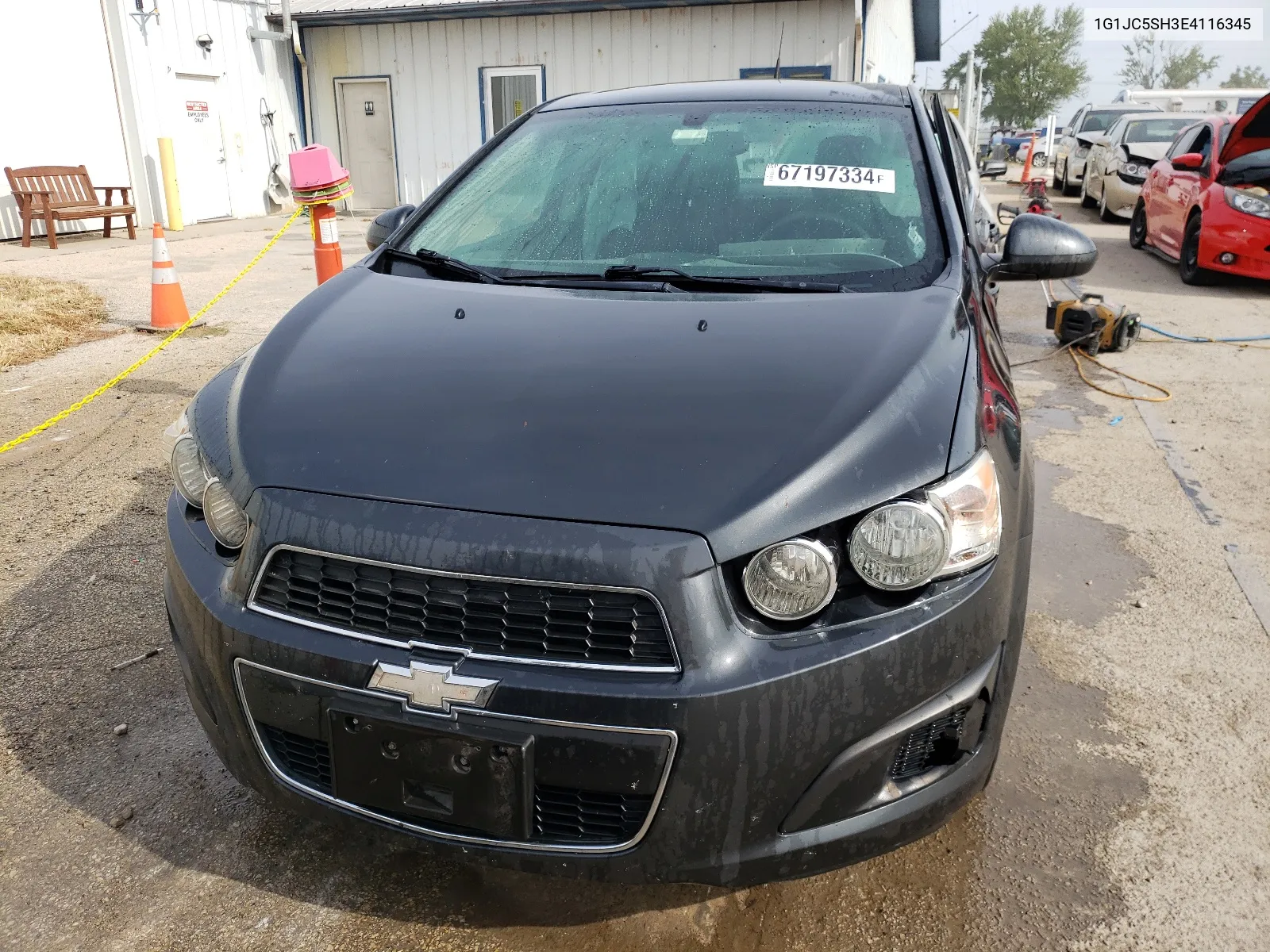 1G1JC5SH3E4116345 2014 Chevrolet Sonic Lt