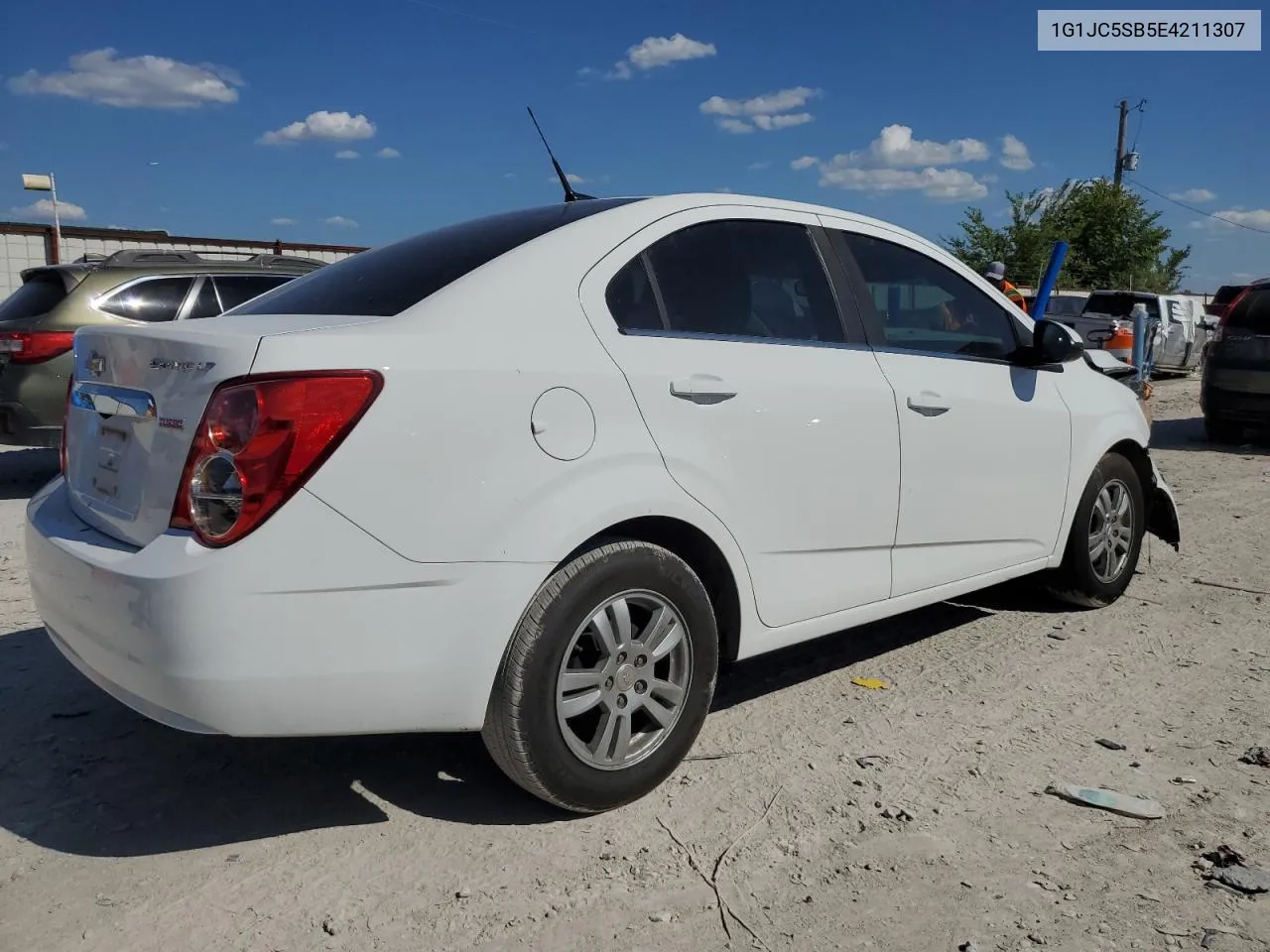 2014 Chevrolet Sonic Lt VIN: 1G1JC5SB5E4211307 Lot: 67425514