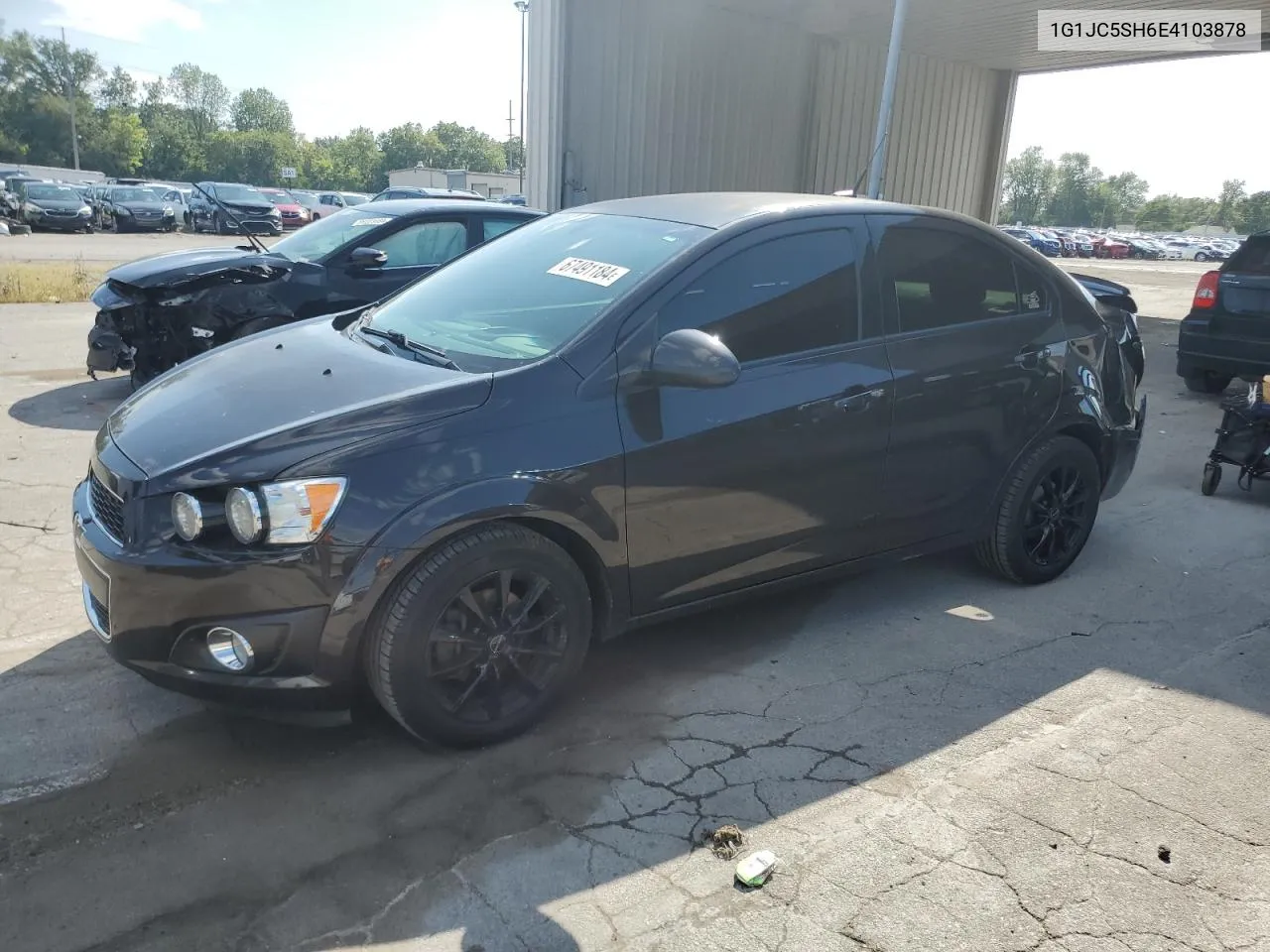 1G1JC5SH6E4103878 2014 Chevrolet Sonic Lt