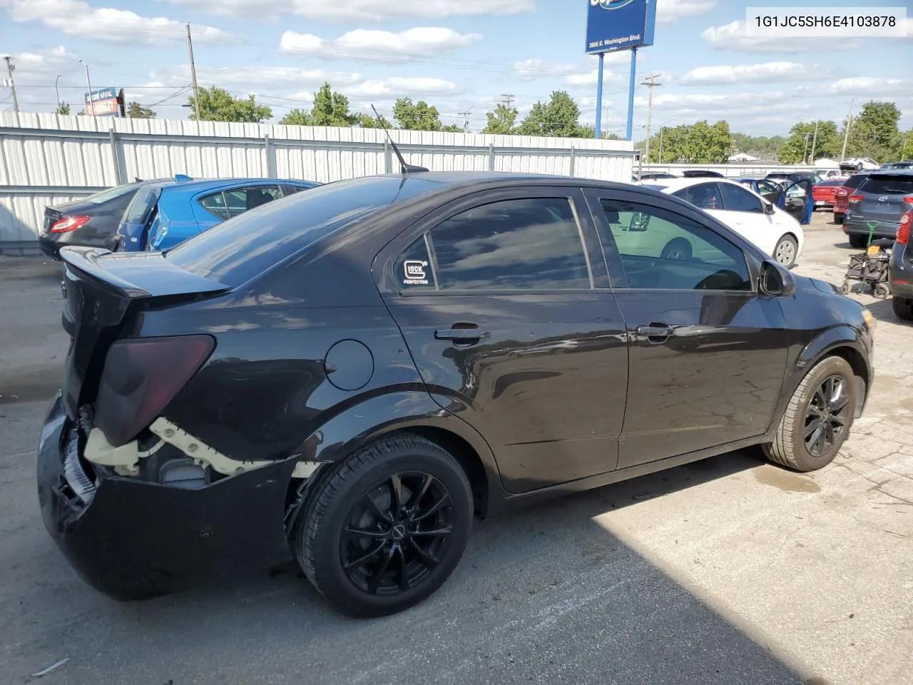 2014 Chevrolet Sonic Lt VIN: 1G1JC5SH6E4103878 Lot: 67491184