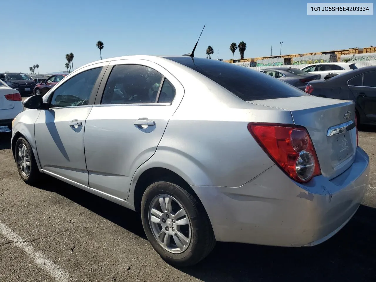 2014 Chevrolet Sonic Lt VIN: 1G1JC5SH6E4203334 Lot: 68343264