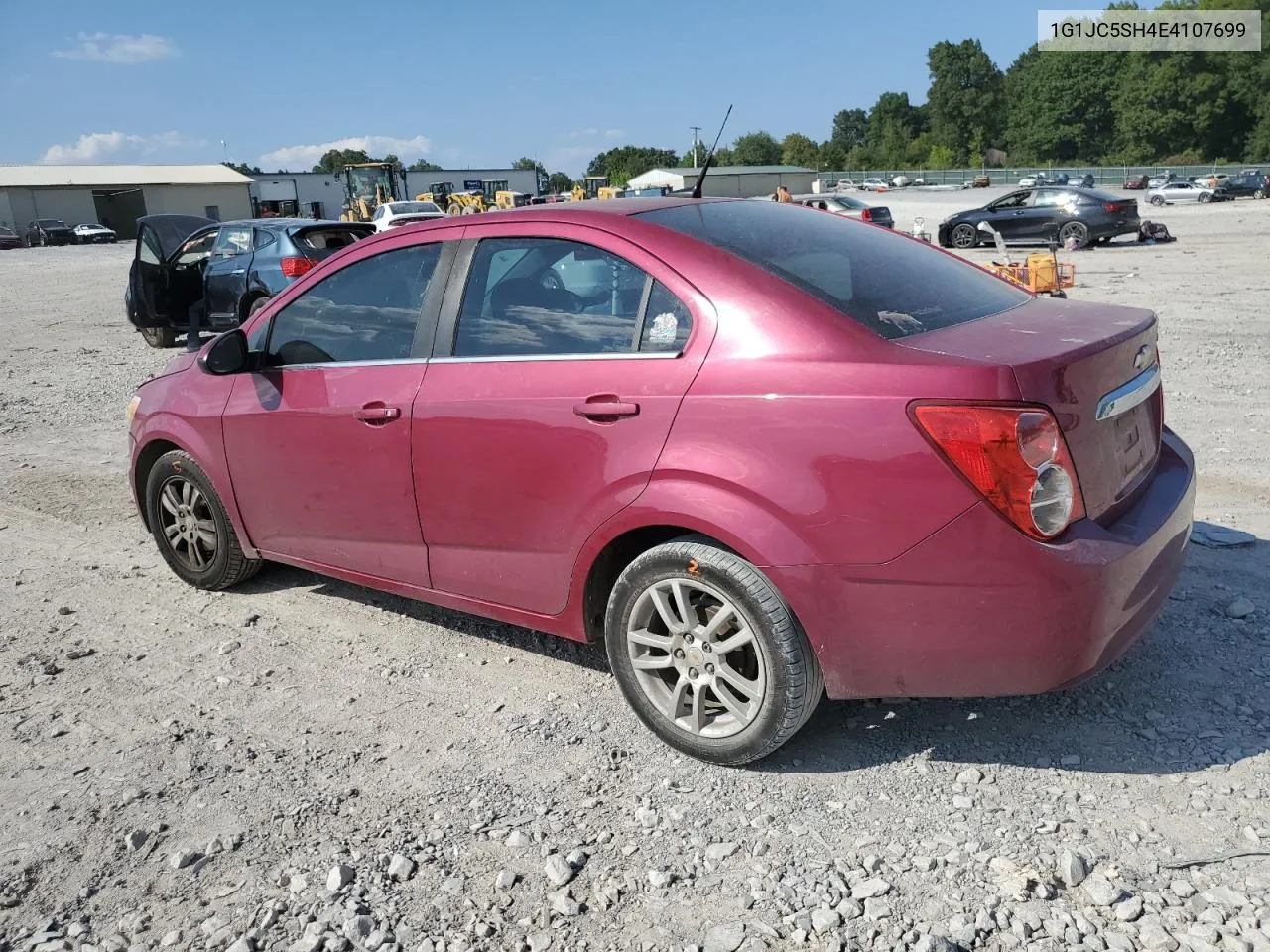 1G1JC5SH4E4107699 2014 Chevrolet Sonic Lt