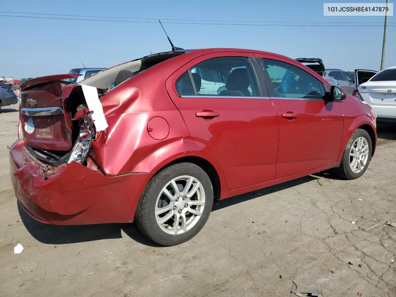 2014 Chevrolet Sonic Lt VIN: 1G1JC5SH8E4147879 Lot: 68644534