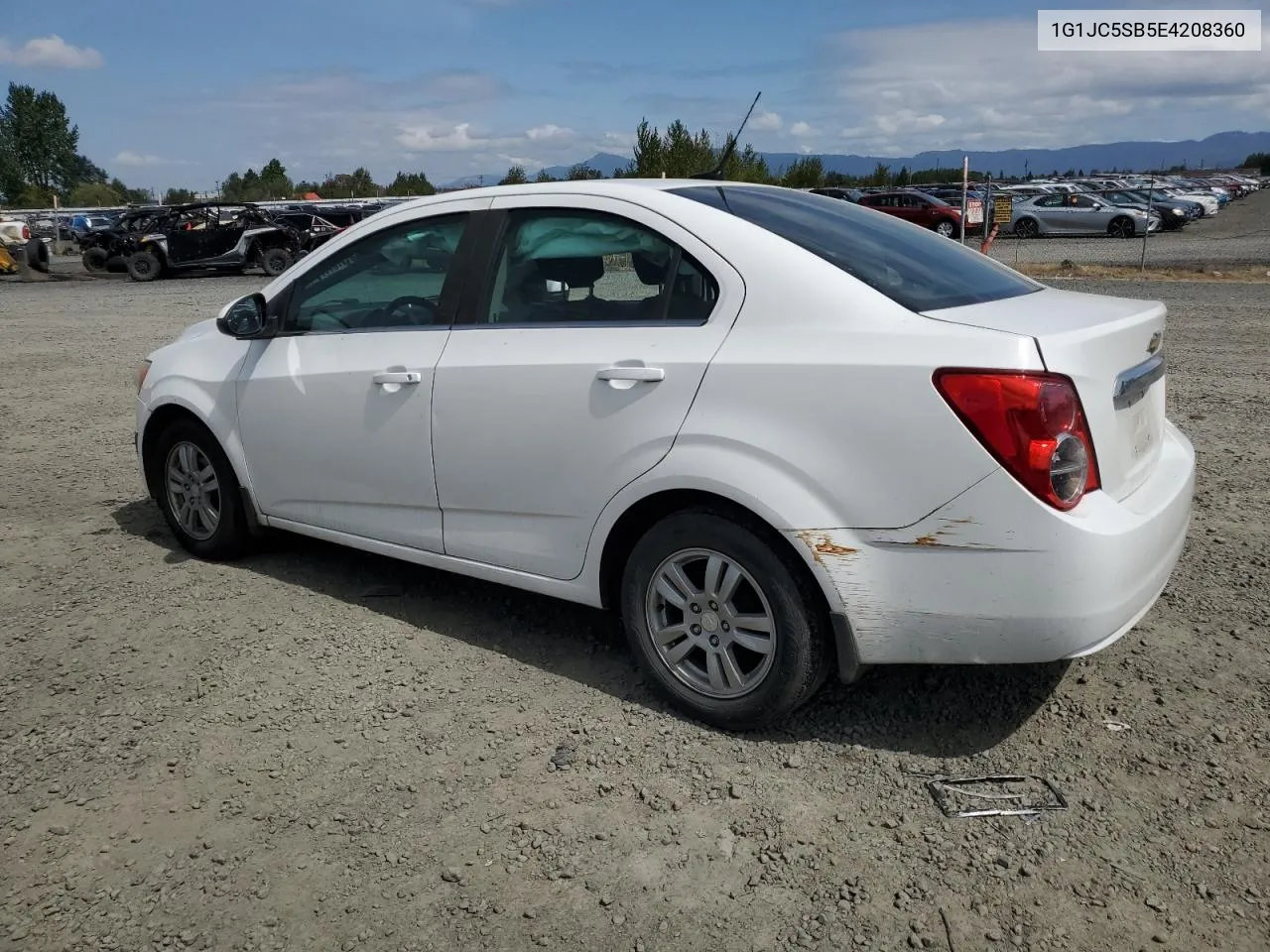 2014 Chevrolet Sonic Lt VIN: 1G1JC5SB5E4208360 Lot: 68763654