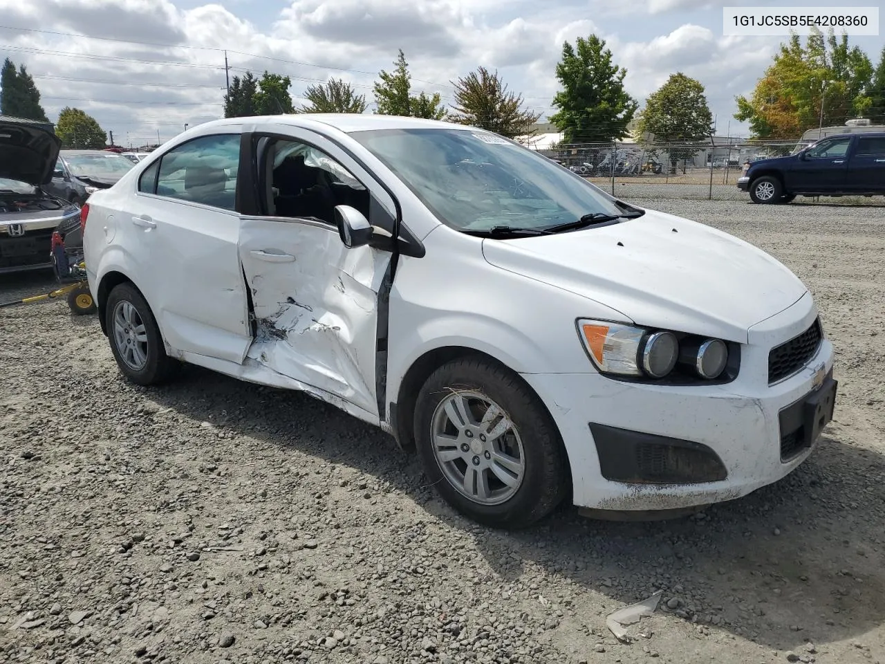 2014 Chevrolet Sonic Lt VIN: 1G1JC5SB5E4208360 Lot: 68763654