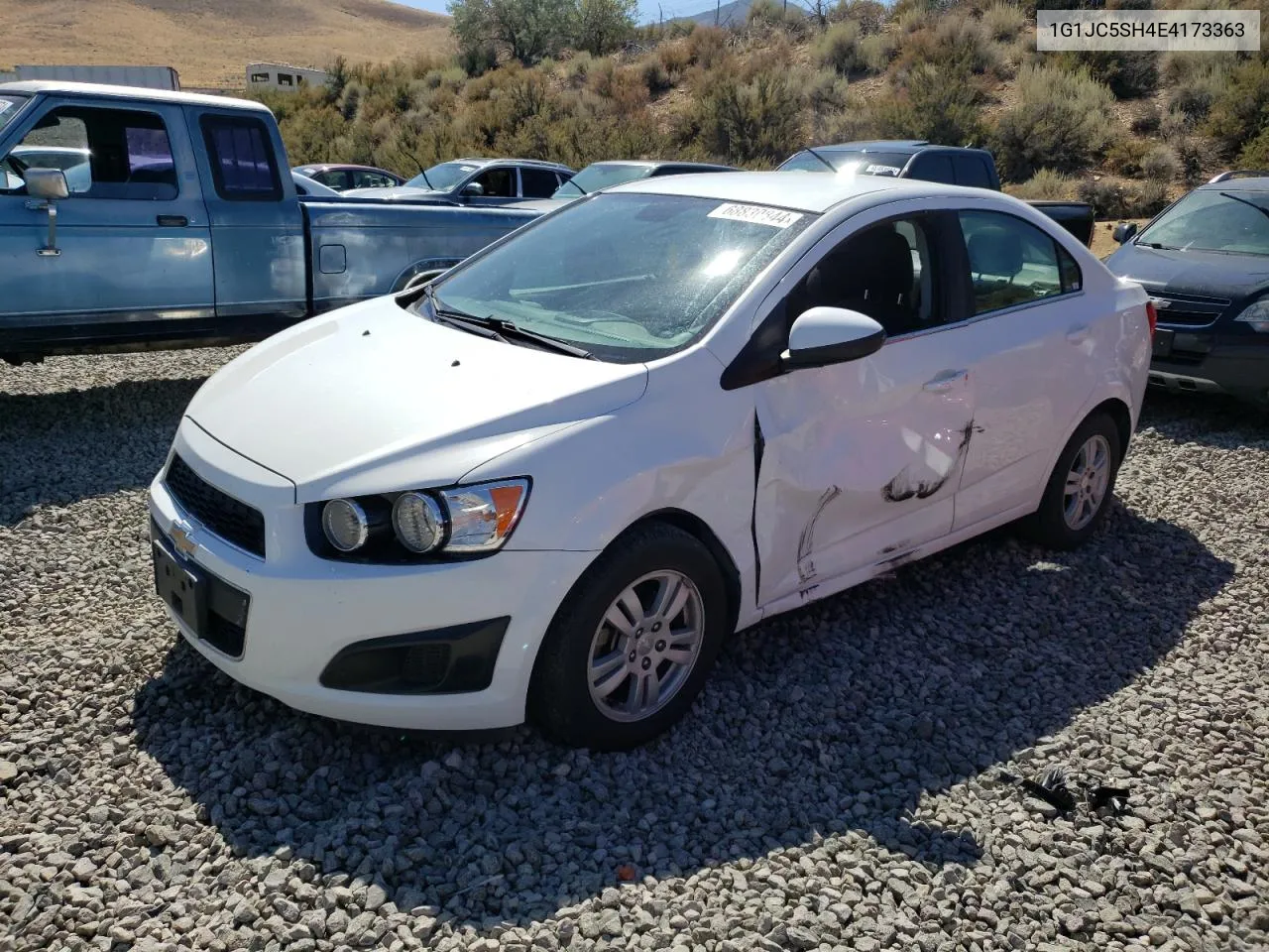 1G1JC5SH4E4173363 2014 Chevrolet Sonic Lt