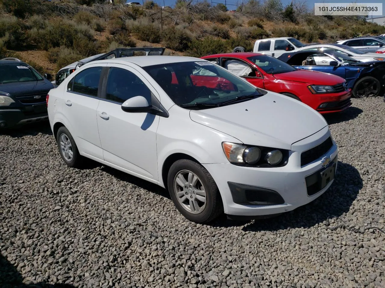 1G1JC5SH4E4173363 2014 Chevrolet Sonic Lt