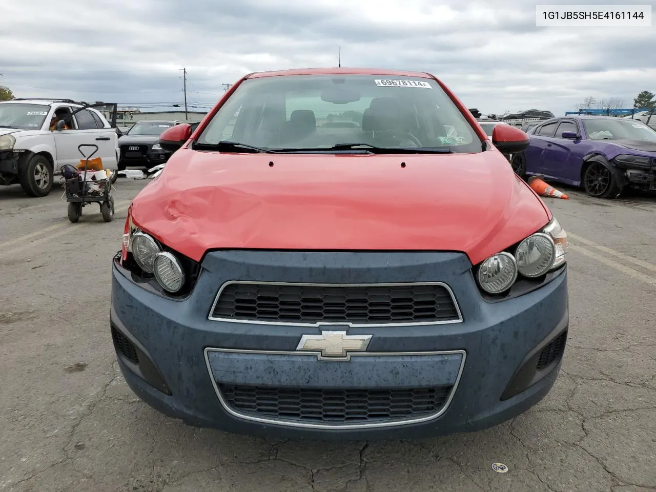 1G1JB5SH5E4161144 2014 Chevrolet Sonic Ls