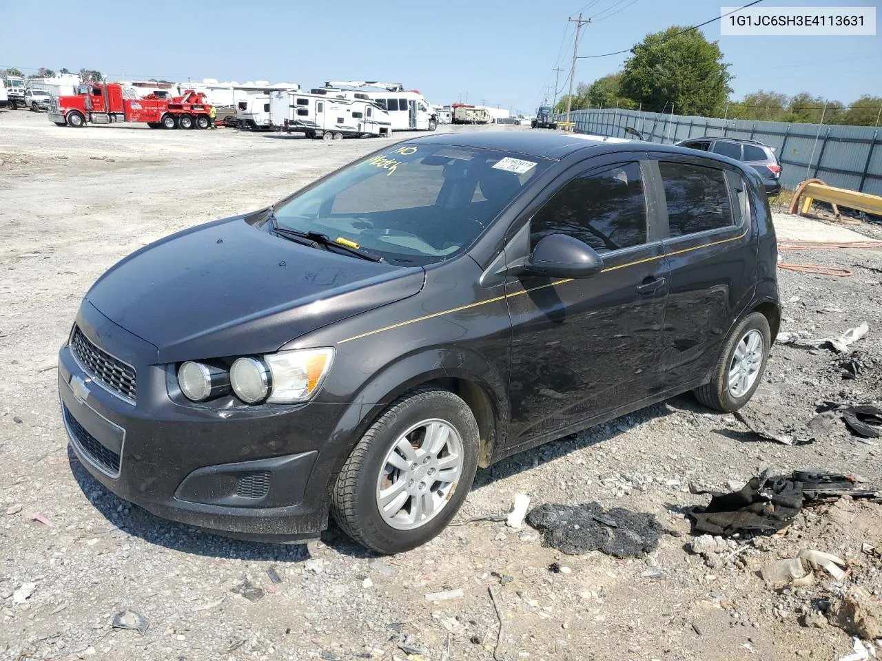 1G1JC6SH3E4113631 2014 Chevrolet Sonic Lt