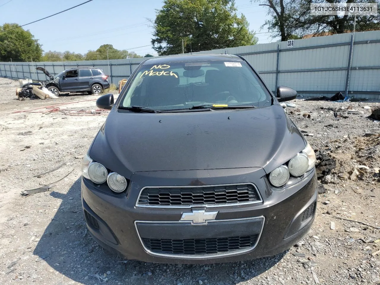 2014 Chevrolet Sonic Lt VIN: 1G1JC6SH3E4113631 Lot: 69890074