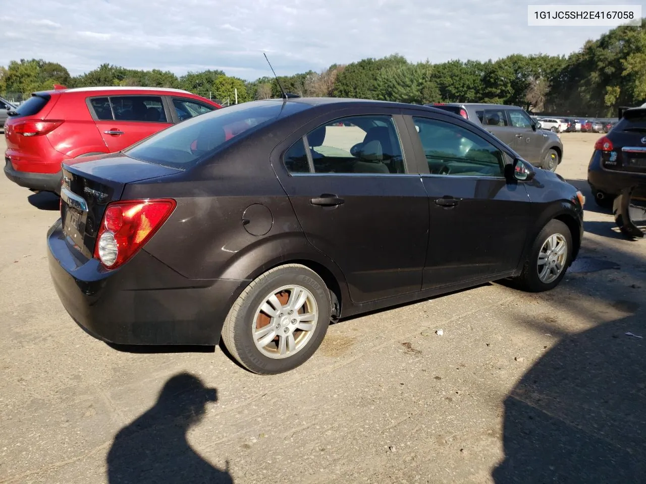 1G1JC5SH2E4167058 2014 Chevrolet Sonic Lt