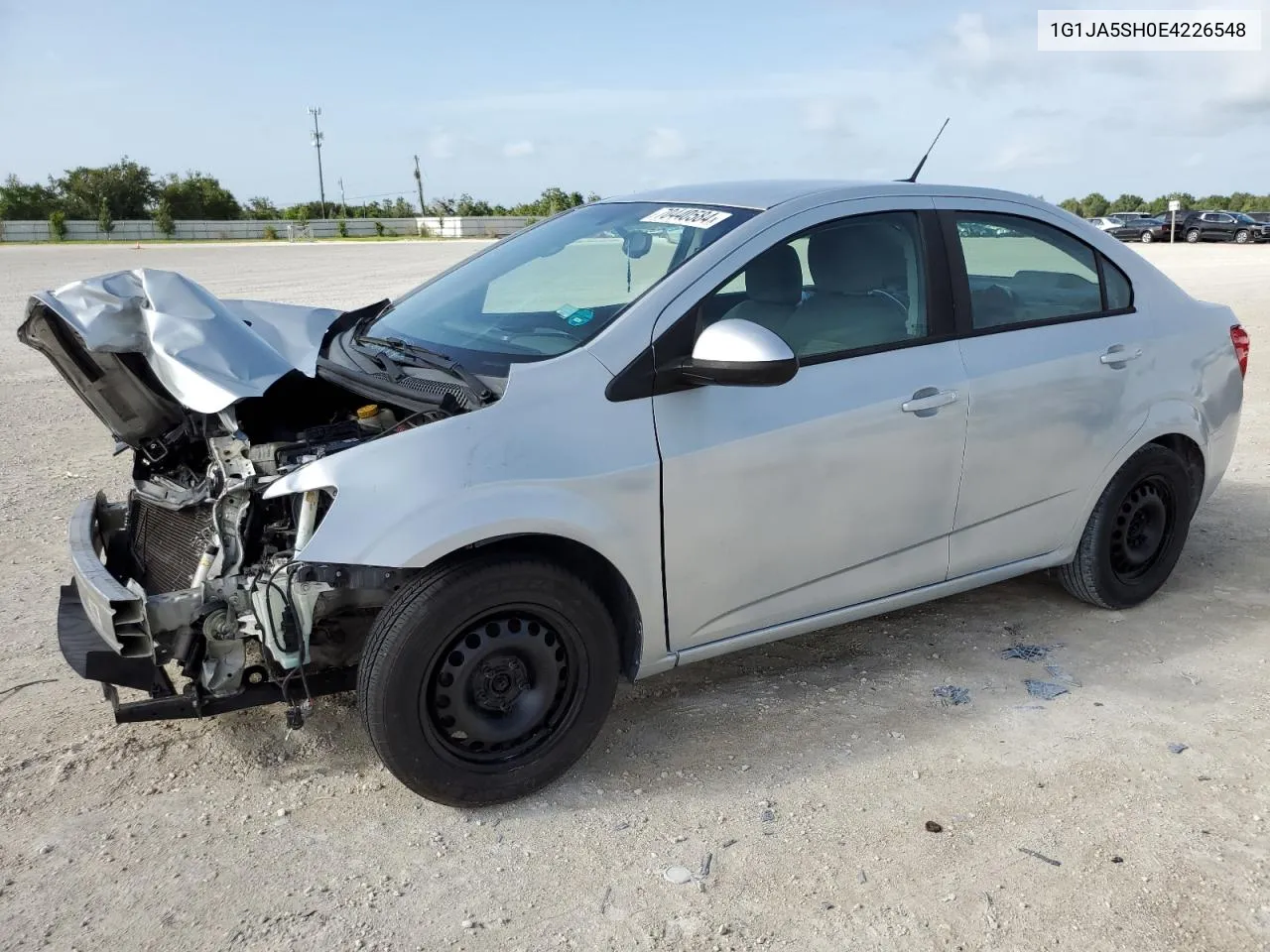 1G1JA5SH0E4226548 2014 Chevrolet Sonic Ls