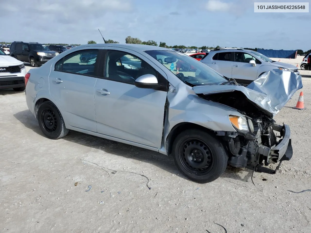 1G1JA5SH0E4226548 2014 Chevrolet Sonic Ls