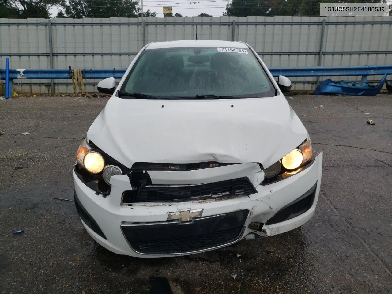 1G1JC5SH2E4188539 2014 Chevrolet Sonic Lt