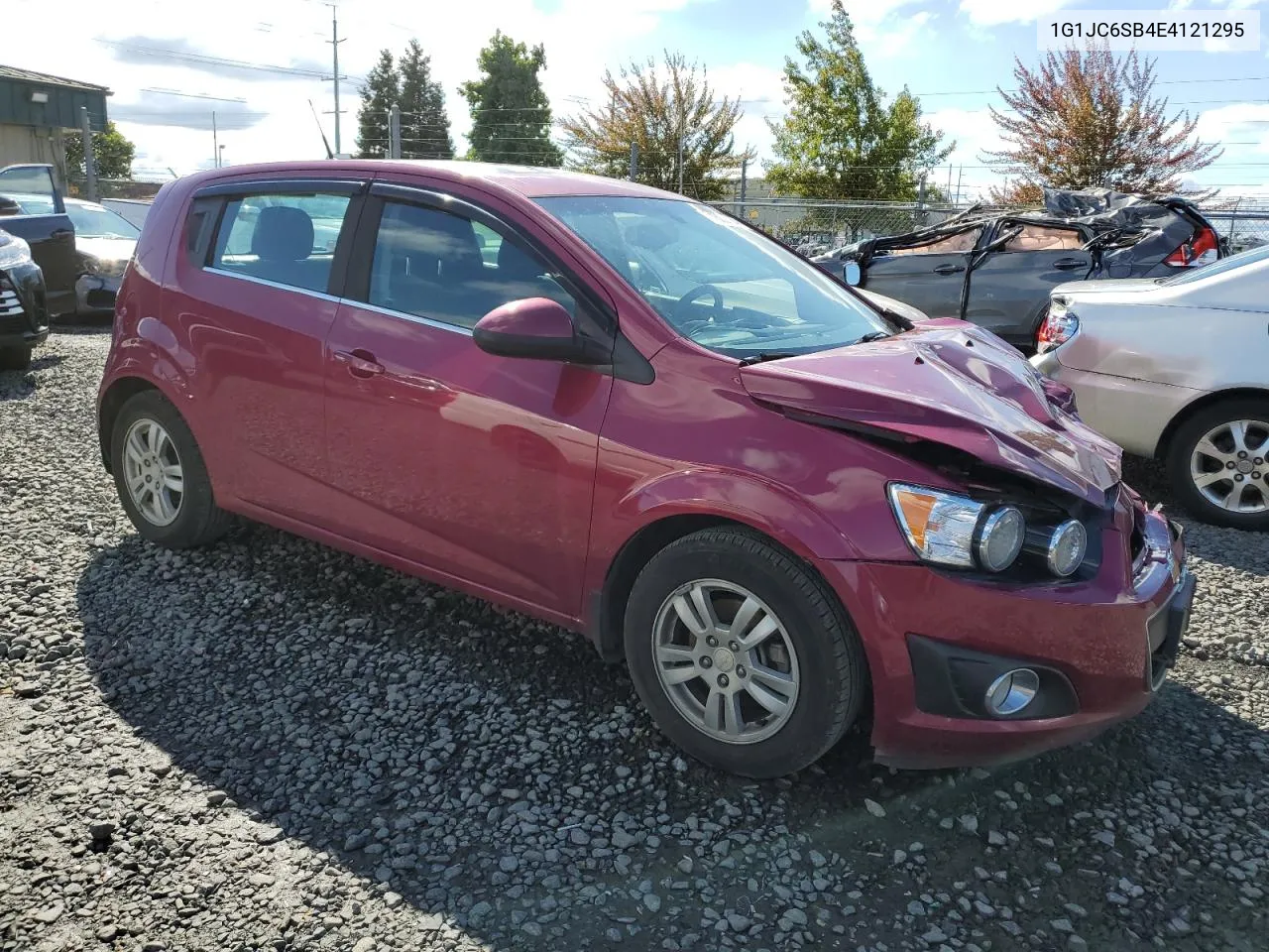 2014 Chevrolet Sonic Lt VIN: 1G1JC6SB4E4121295 Lot: 71602164