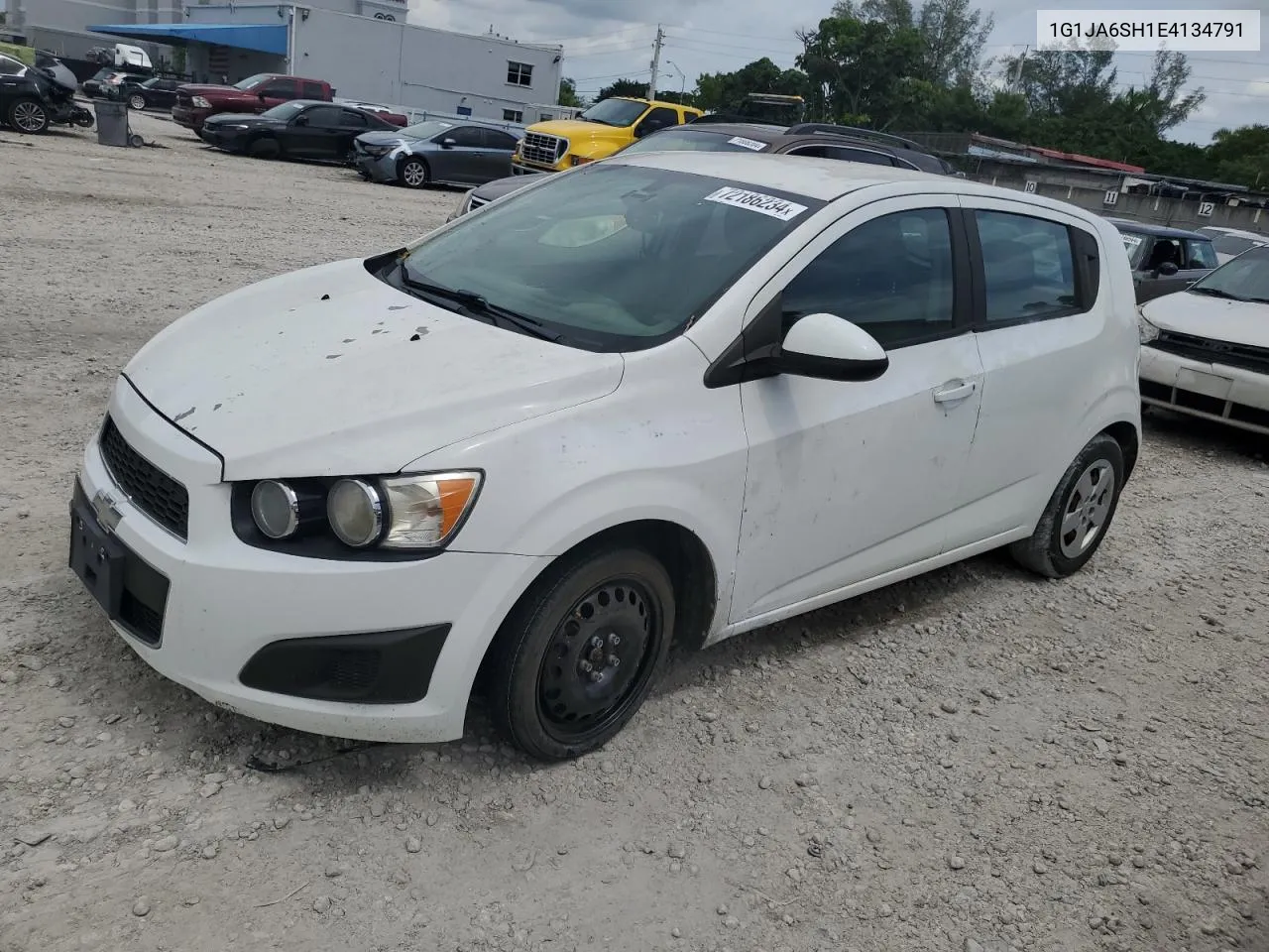 2014 Chevrolet Sonic Ls VIN: 1G1JA6SH1E4134791 Lot: 72186234