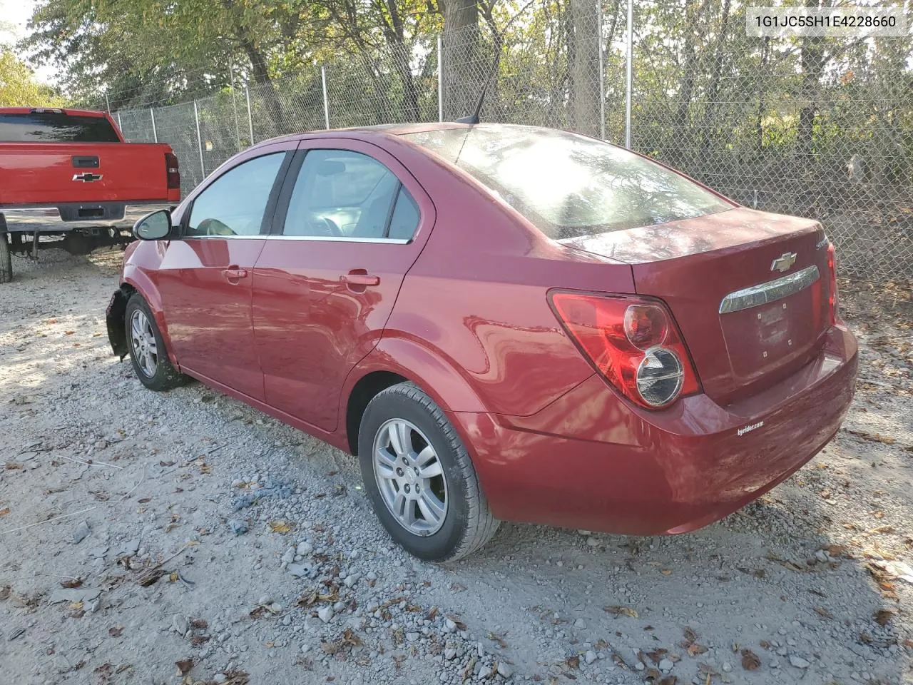 2014 Chevrolet Sonic Lt VIN: 1G1JC5SH1E4228660 Lot: 72336064