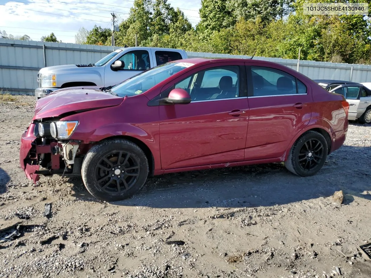 2014 Chevrolet Sonic Lt VIN: 1G1JC5SH0E4130140 Lot: 72594834