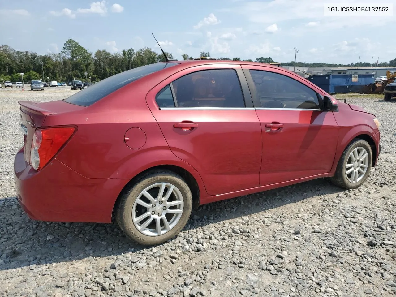 2014 Chevrolet Sonic Lt VIN: 1G1JC5SH0E4132552 Lot: 72781574