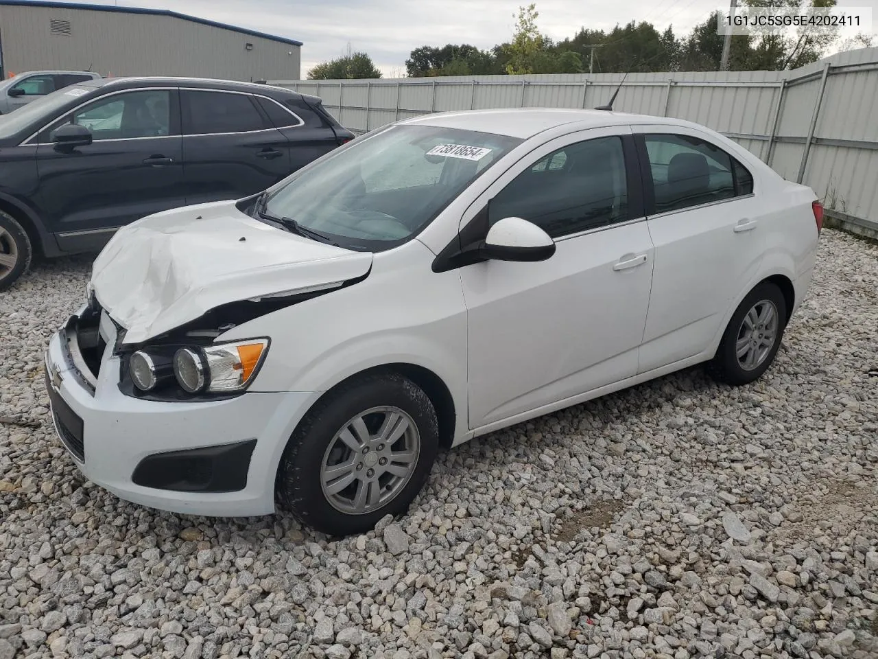 2014 Chevrolet Sonic Lt VIN: 1G1JC5SG5E4202411 Lot: 73818654