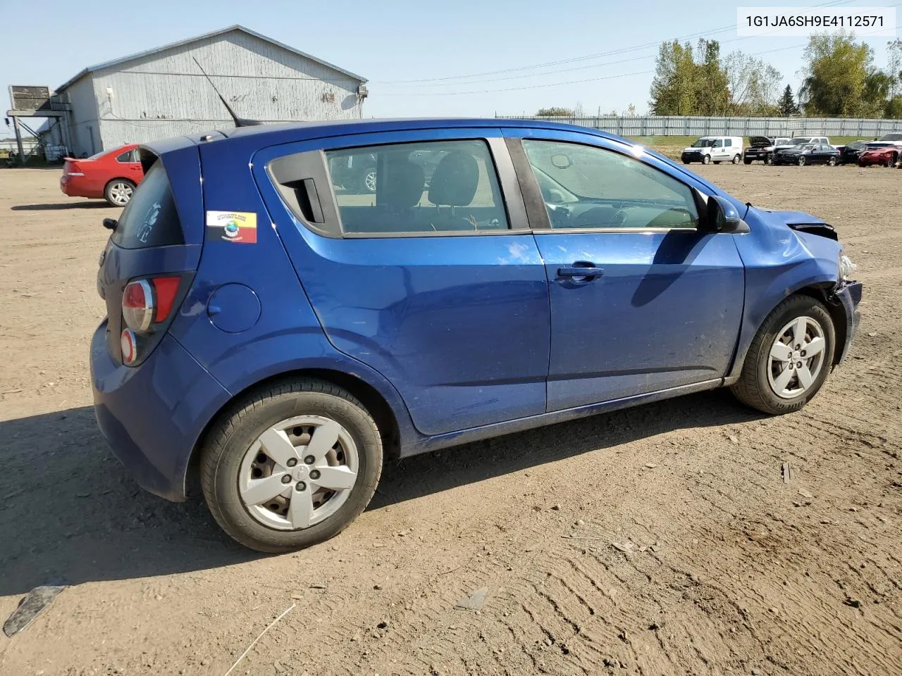 1G1JA6SH9E4112571 2014 Chevrolet Sonic Ls