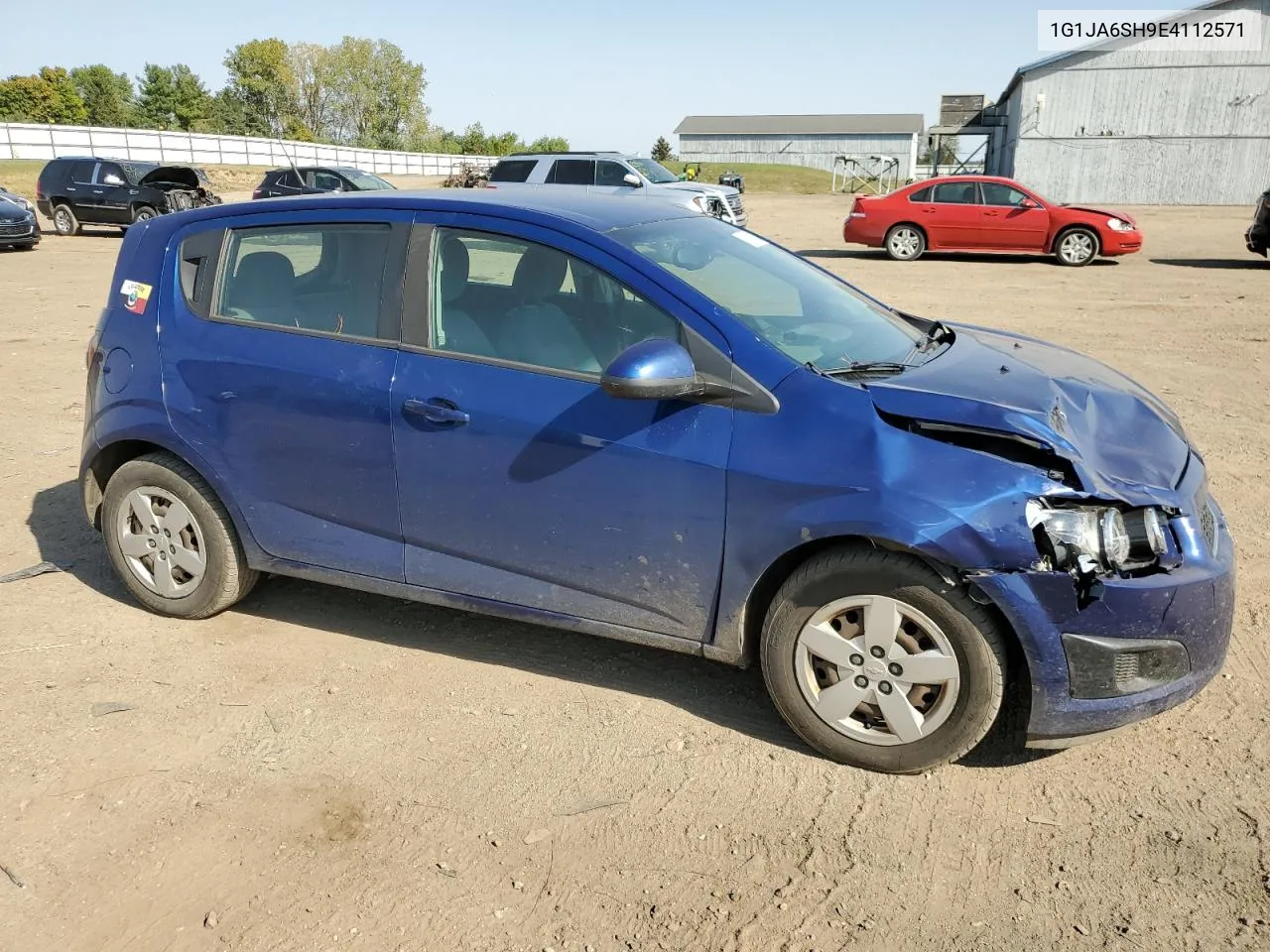 1G1JA6SH9E4112571 2014 Chevrolet Sonic Ls