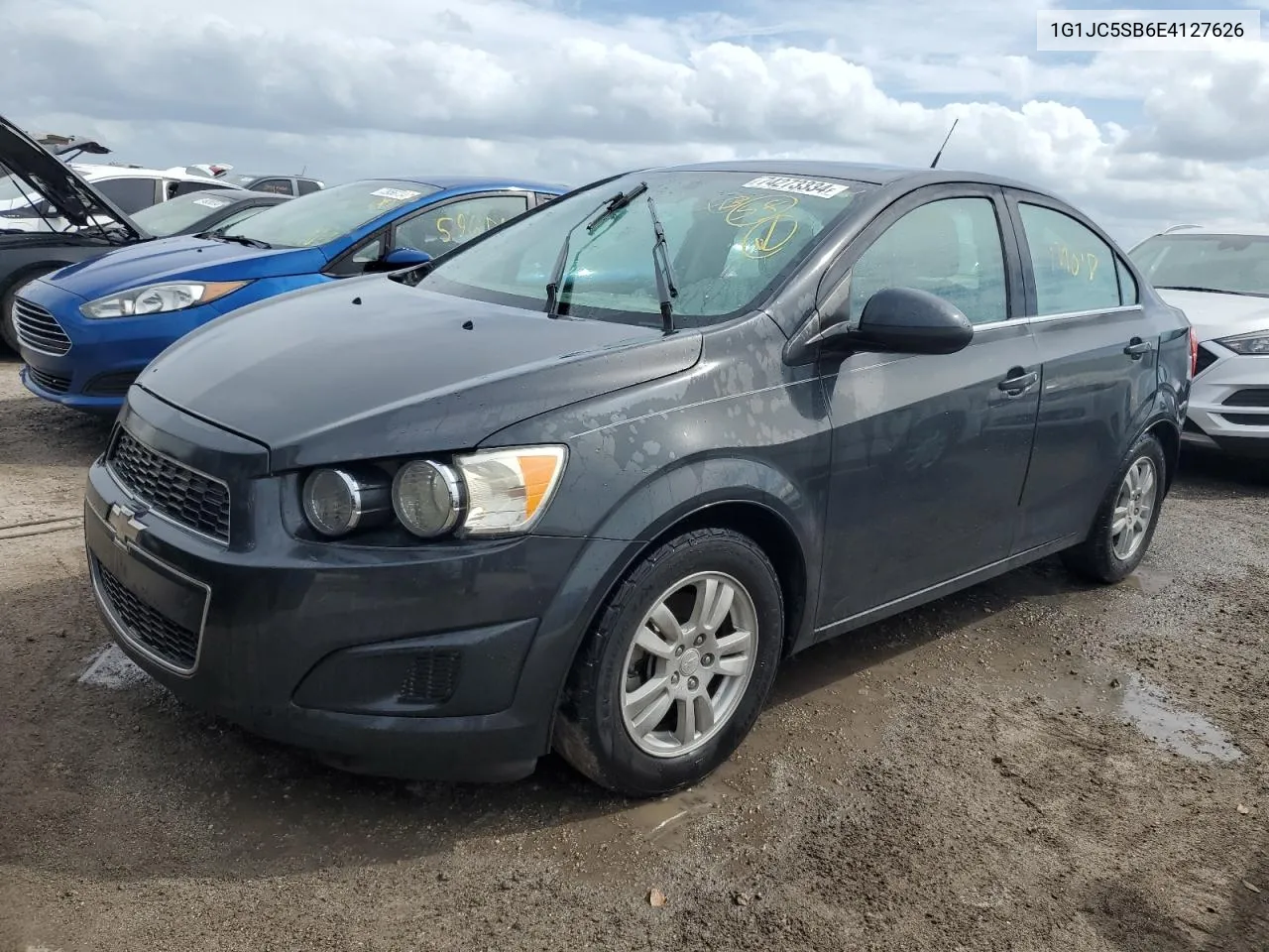 2014 Chevrolet Sonic Lt VIN: 1G1JC5SB6E4127626 Lot: 74273334